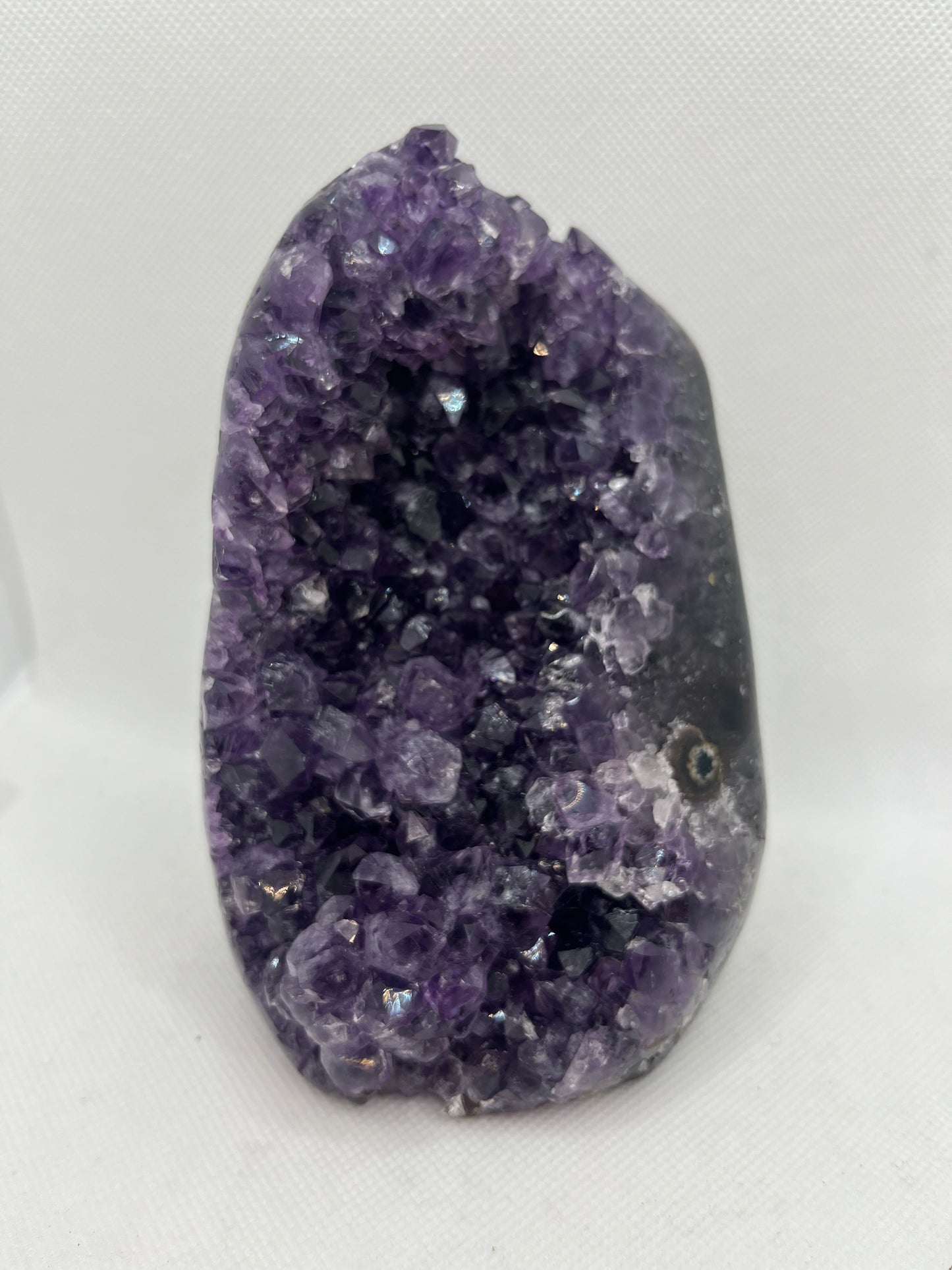 Amethyst Geode Cut Base