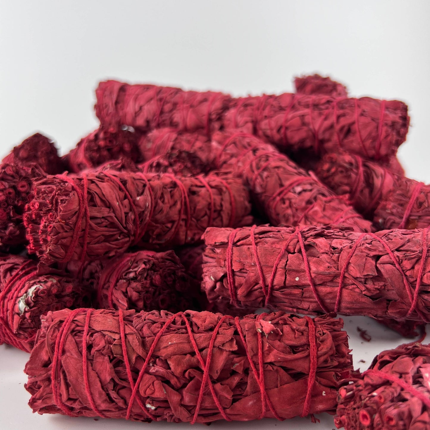 White Sage Smudge Stick Dragons Blood 4"