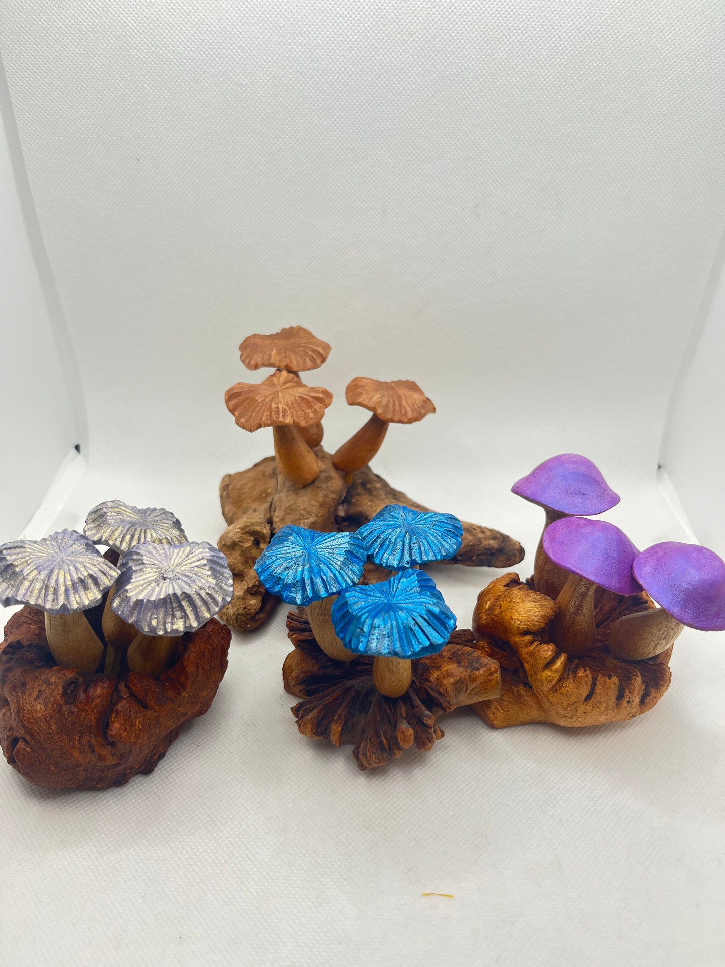 Mushroom Flower Trio