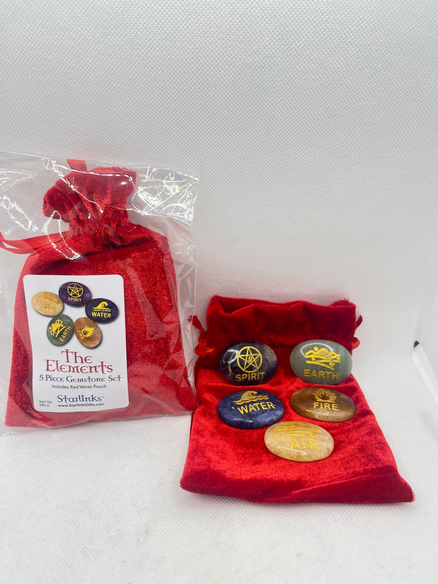 The Elements 5 Piece Gemstone Setrock