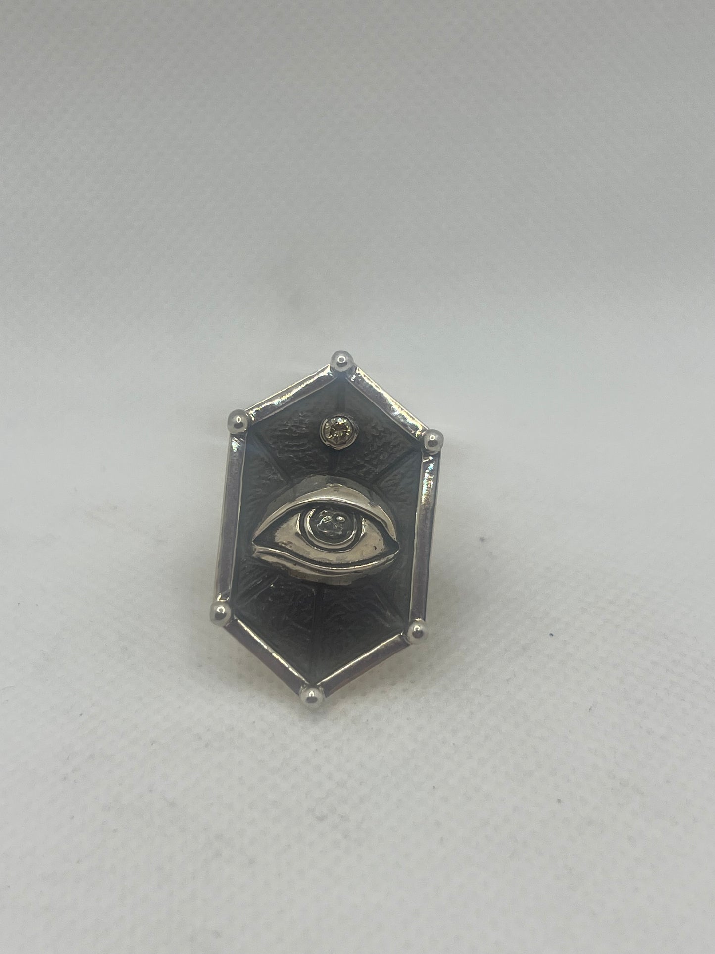 Diamond Protective Eye Ring
