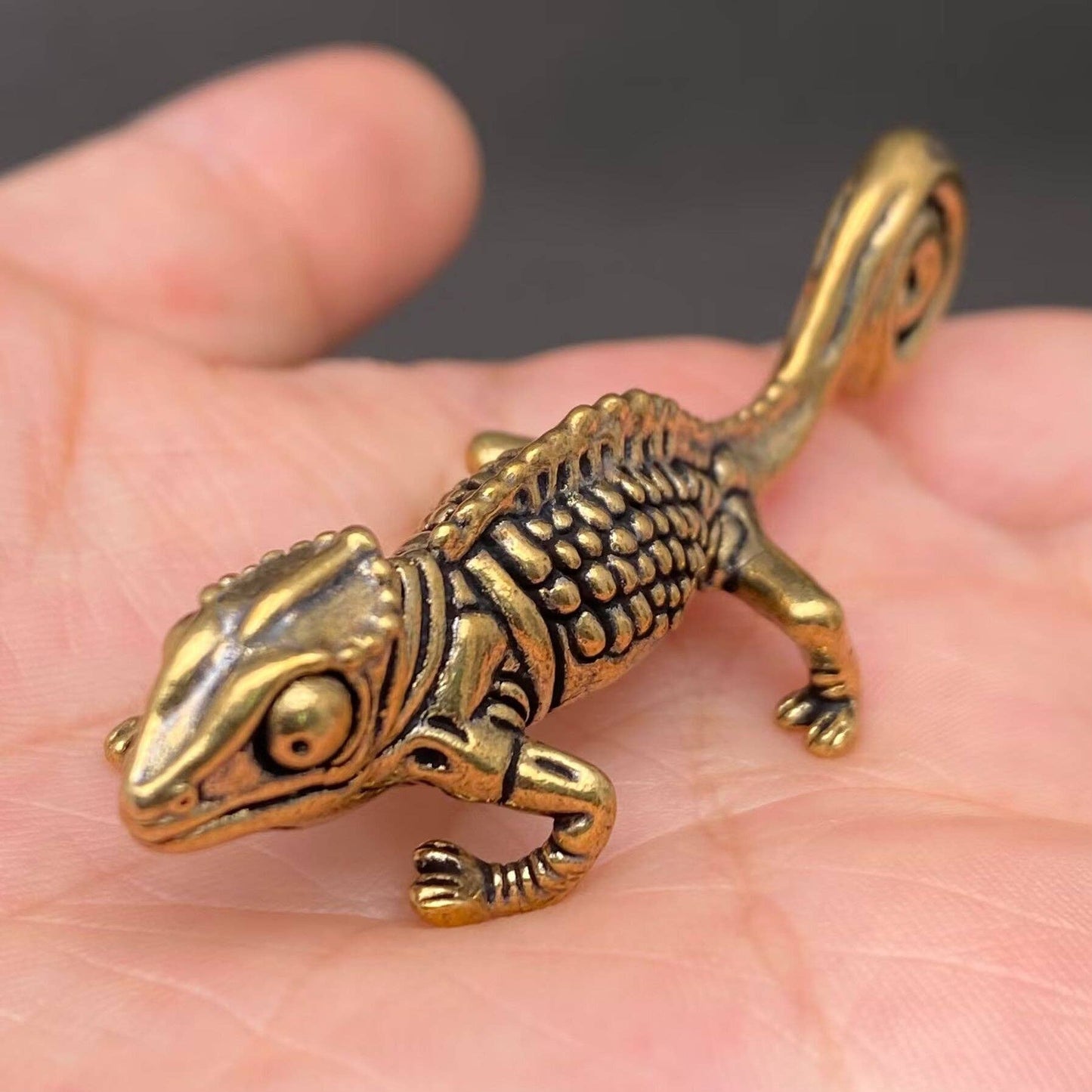Brass lizard Craft Decoration Desktop Ornaments