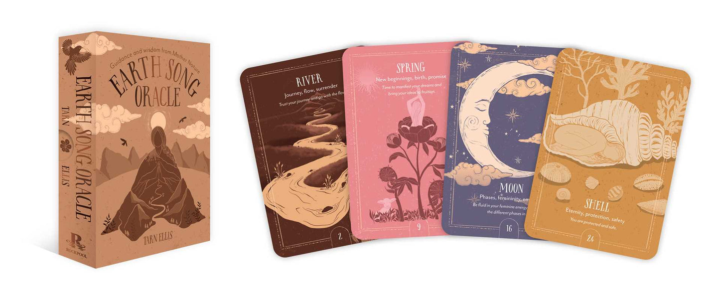 Earth Song Oracle by Tarn Ellis: Flashcards; 96 pages / English