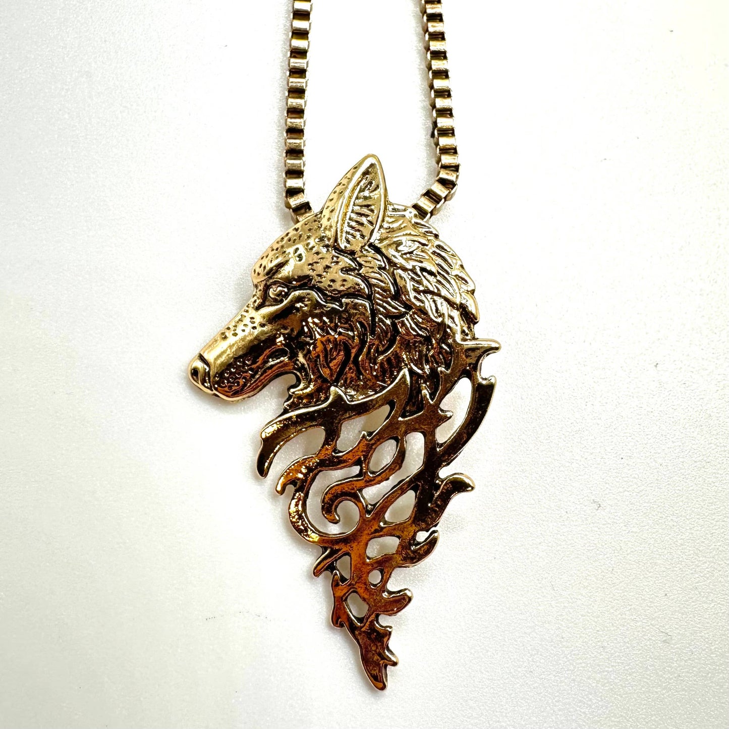 Wolf Pendant Necklace