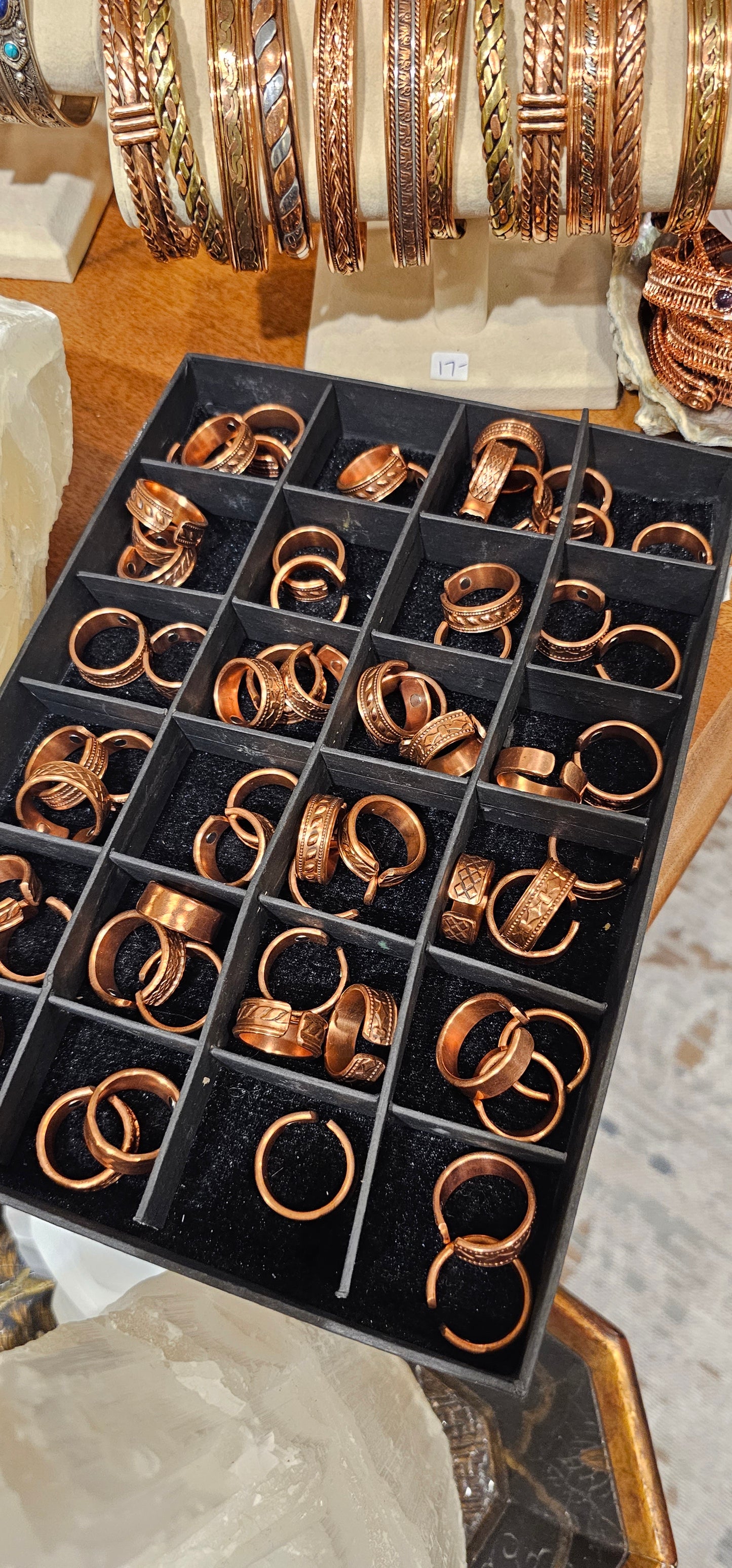 Magnetic Copper Rings
