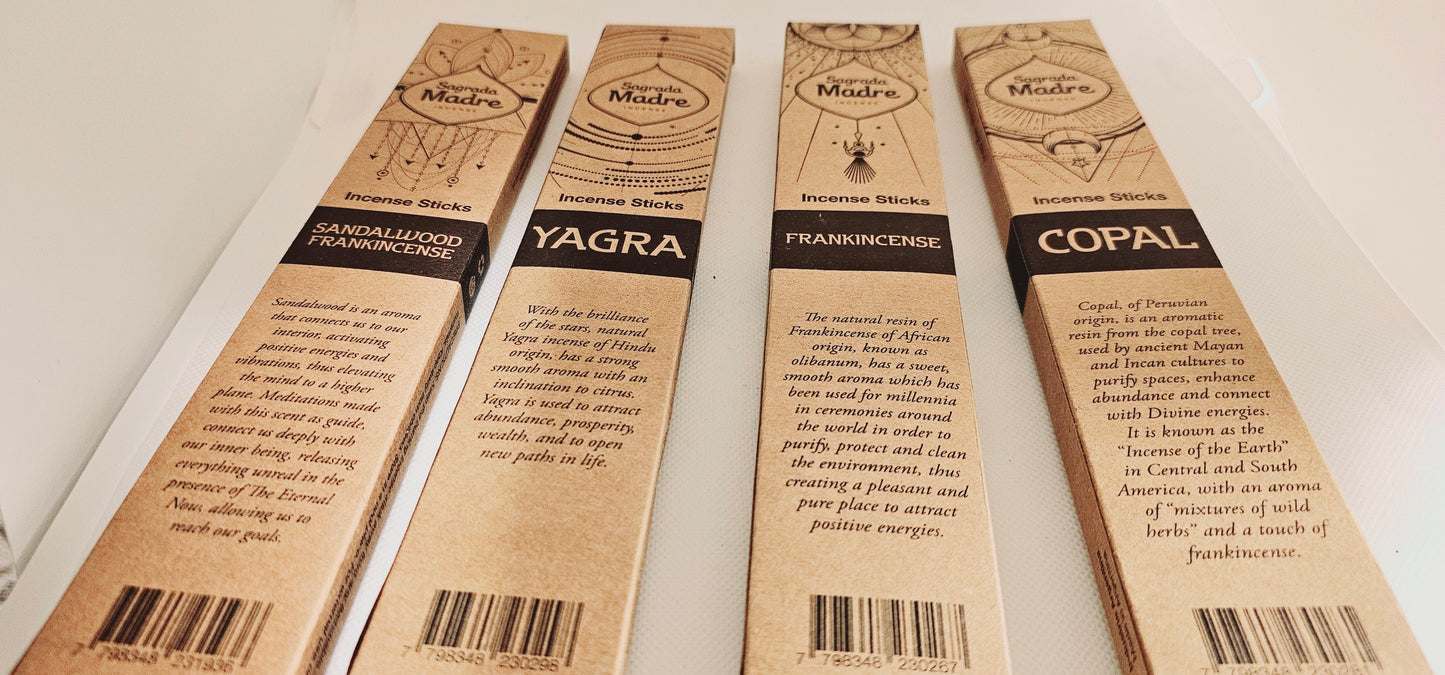 Sagrada Incense Varieties