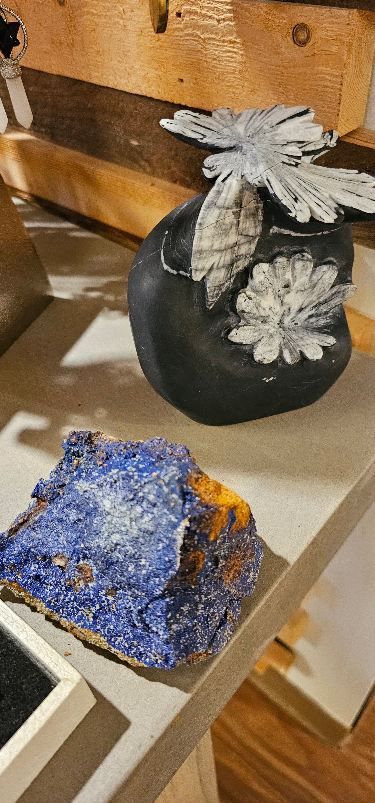 Chrysanthemum Carved Stone