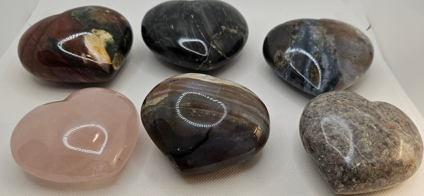 Stone Hearts Various Large