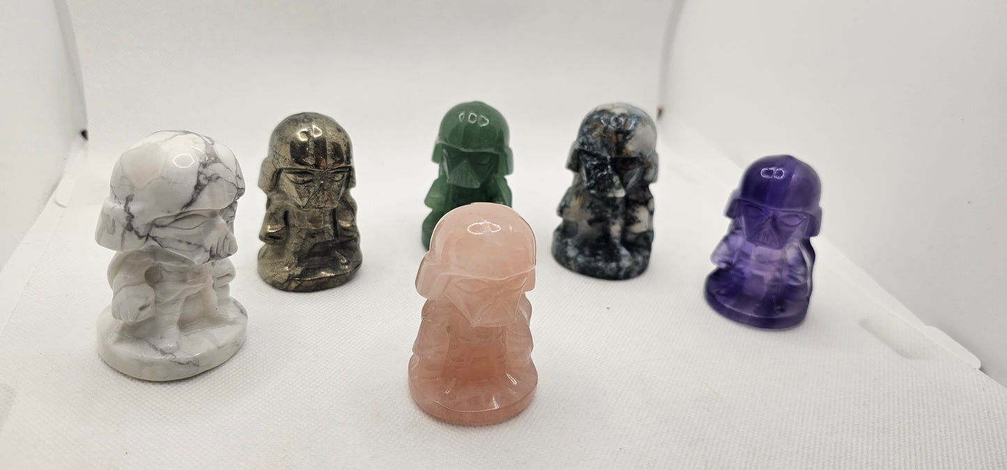 Darth Vader stone figurines