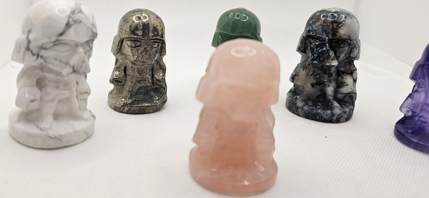 Darth Vader stone figurines