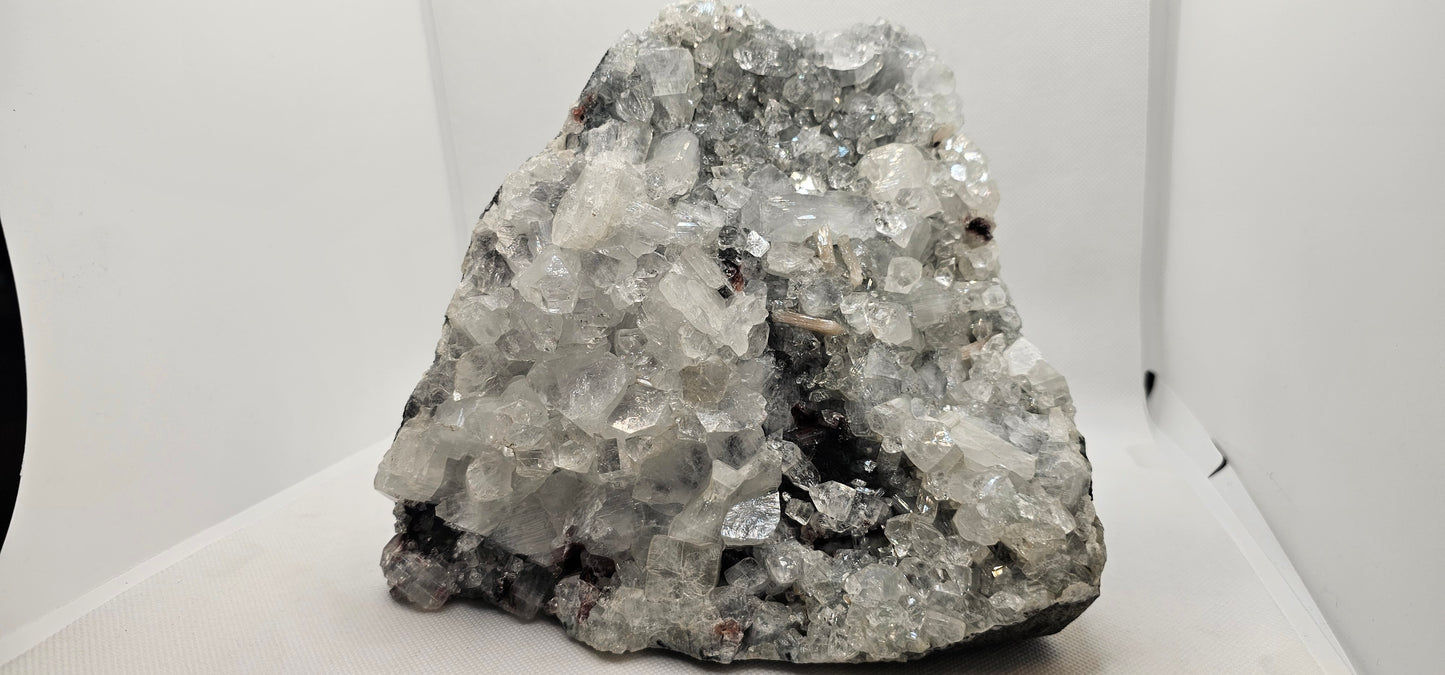 Freeform Stilbite or Green Apophyllite