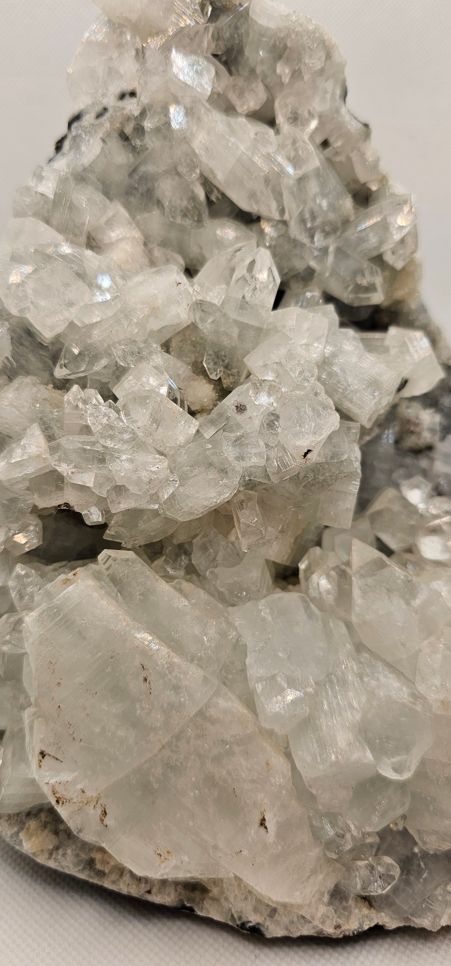 Freeform Stilbite or Green Apophyllite