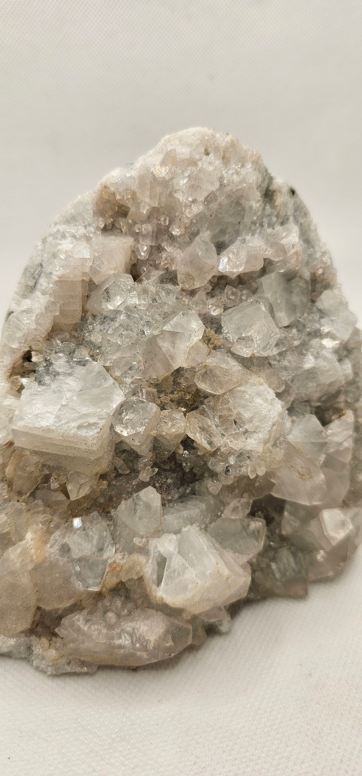 Freeform Stilbite or Green Apophyllite