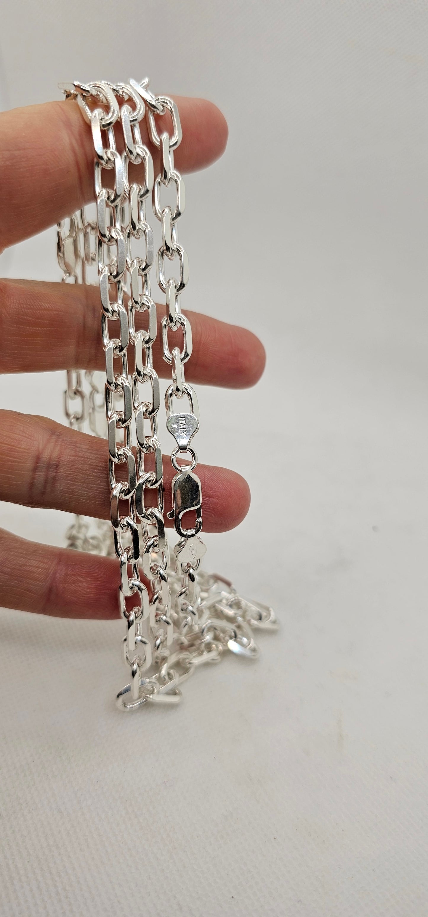 Sterling Silver Chain link- super rugged- 16 Inches