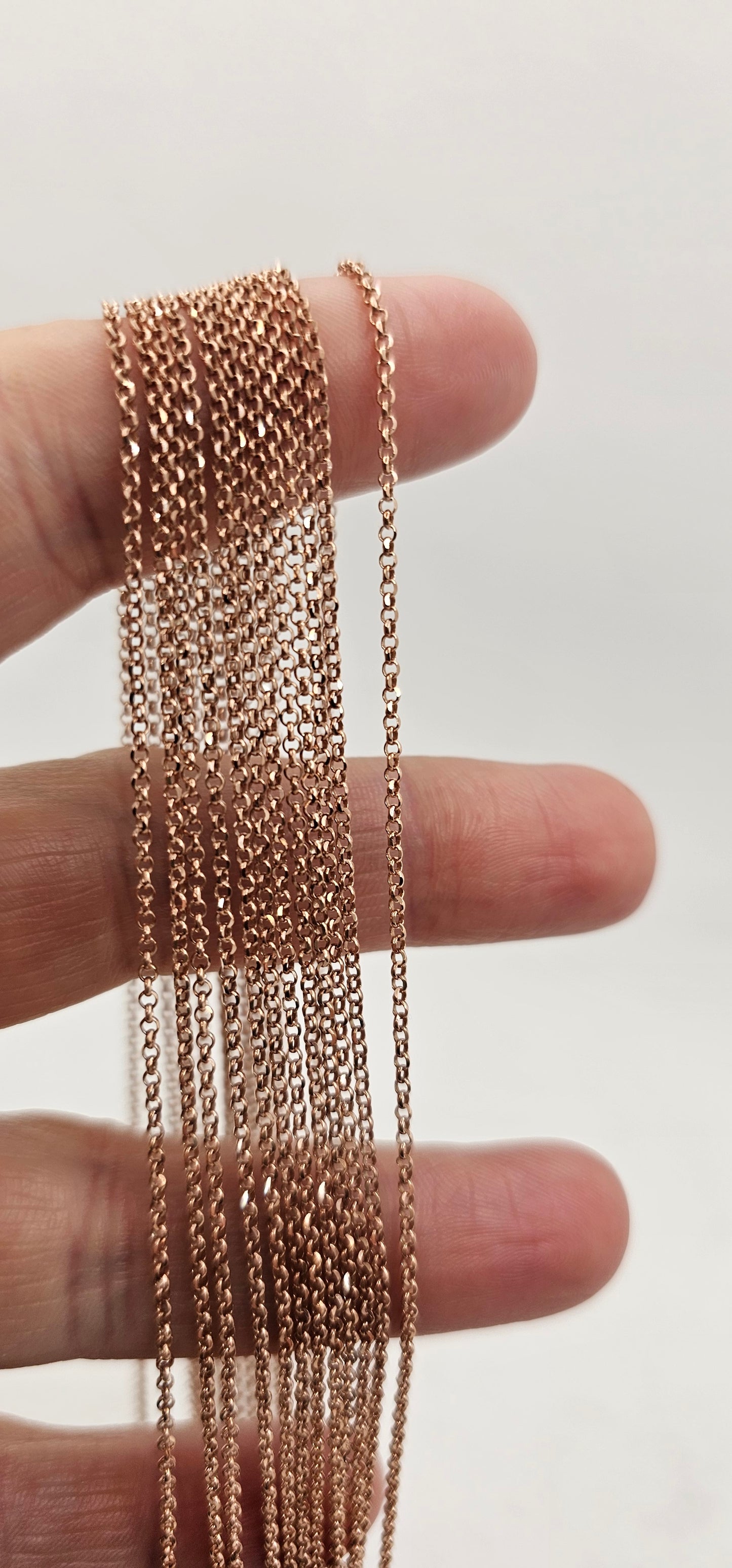 Copper Necklace Chain 14-16 Inches