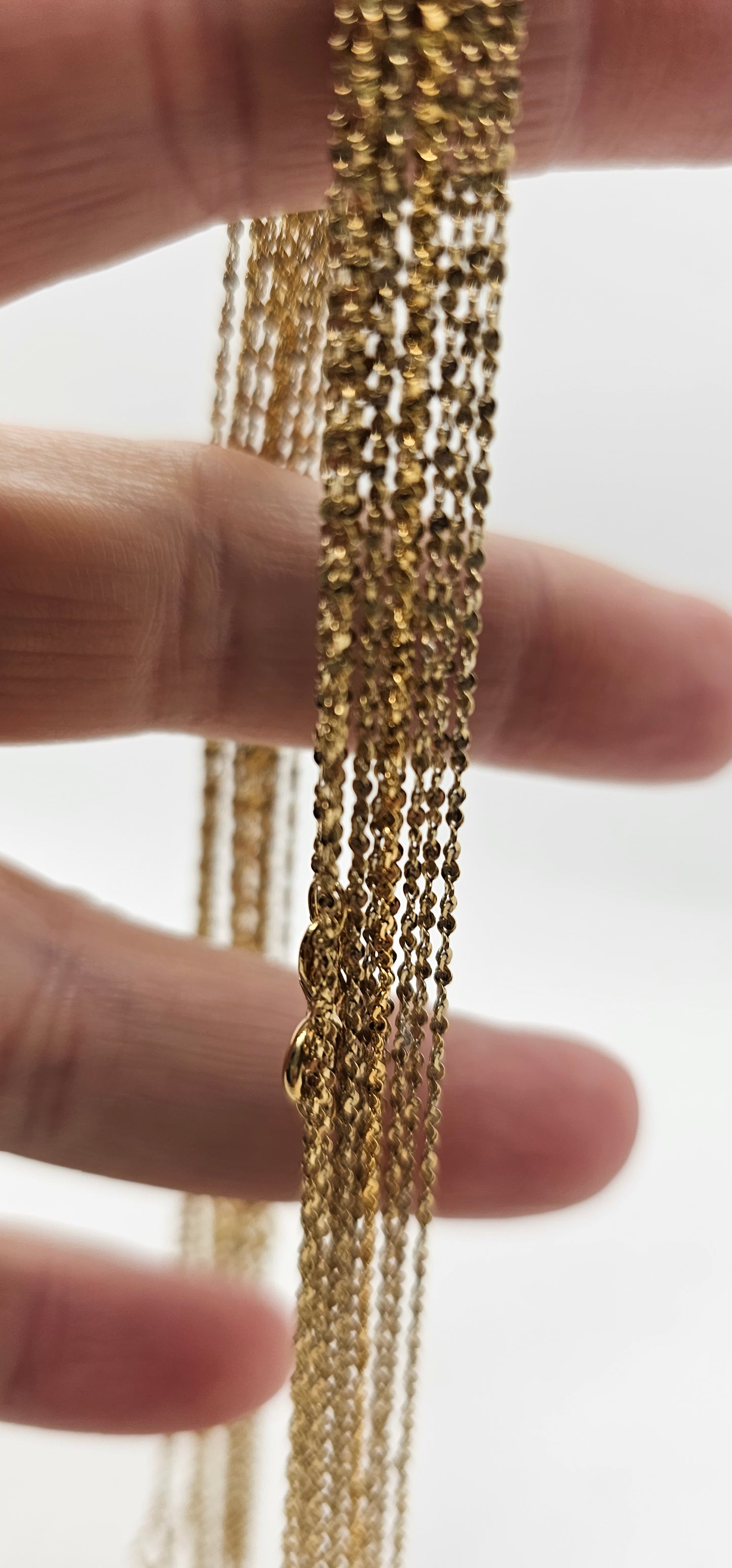 Gold Dainty Necklace- 14 Inches