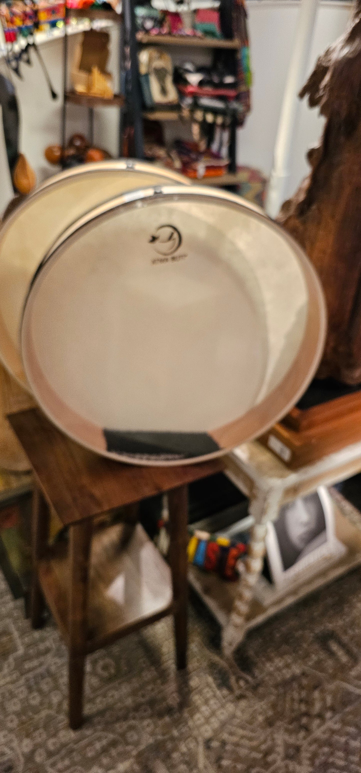 Rain Drum- Leather Bound