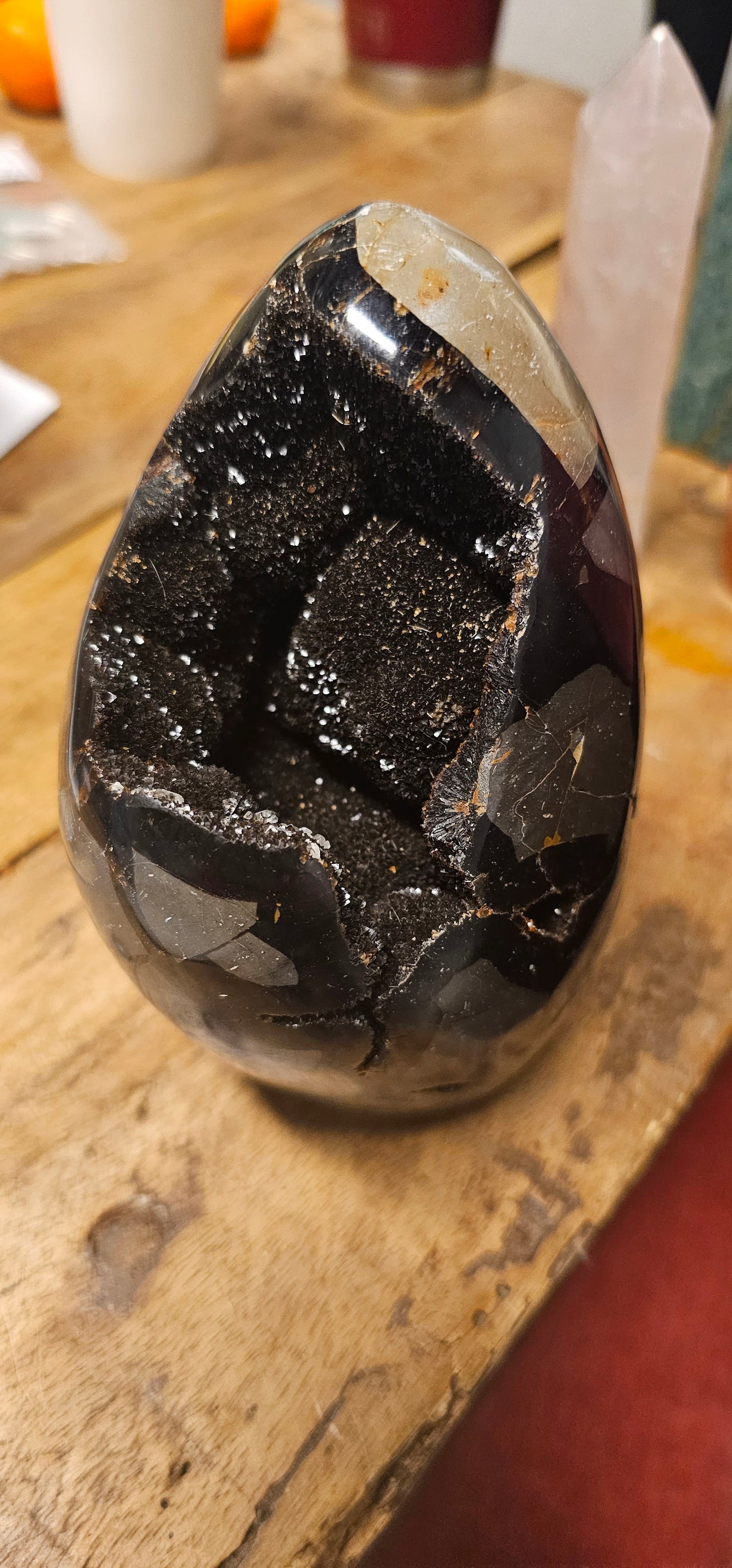 Septarian Egg with Upright Stance