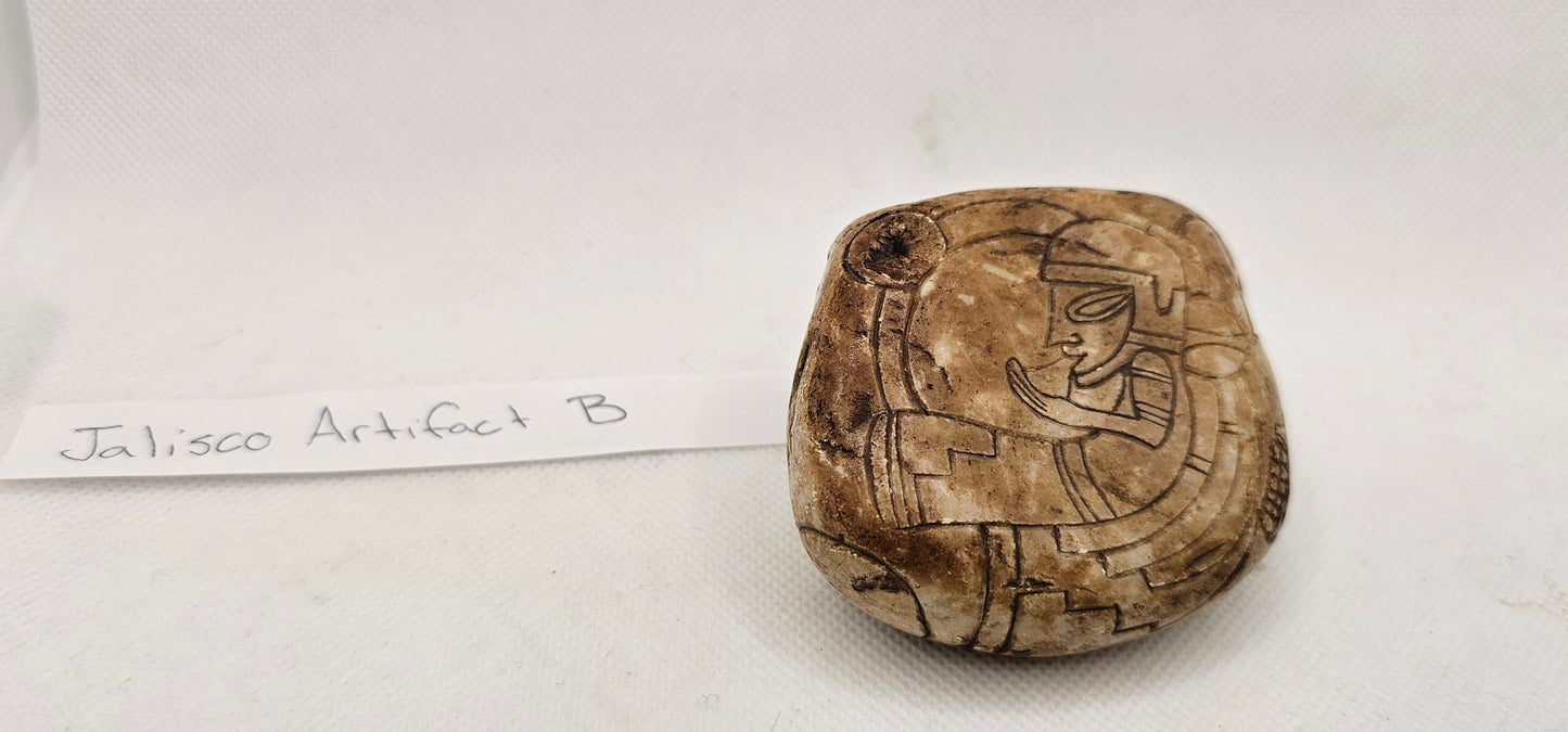 Jalisco Mexico Artifacts- Alien Artifact B, G & H- Palm Sized