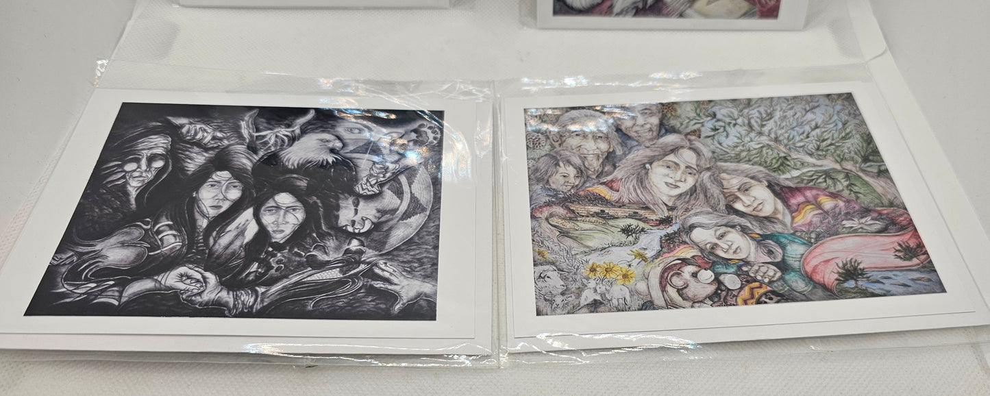 Native Greeting Card Made in Montana- Small