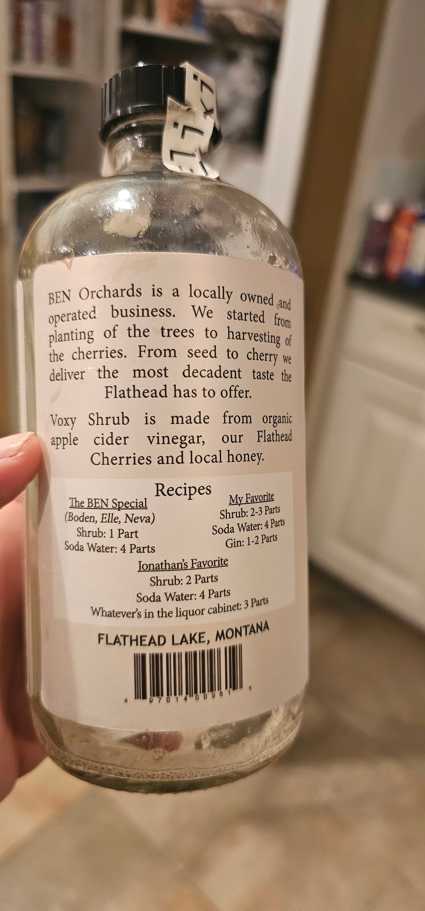 Voxy Shrub Elixir 8 oz