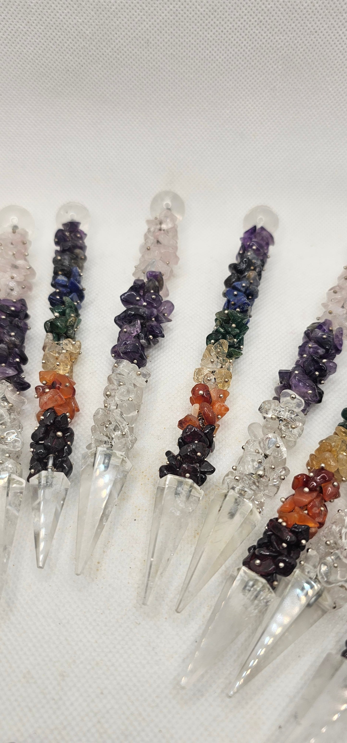Chakra or Amethyst Crystal Wands