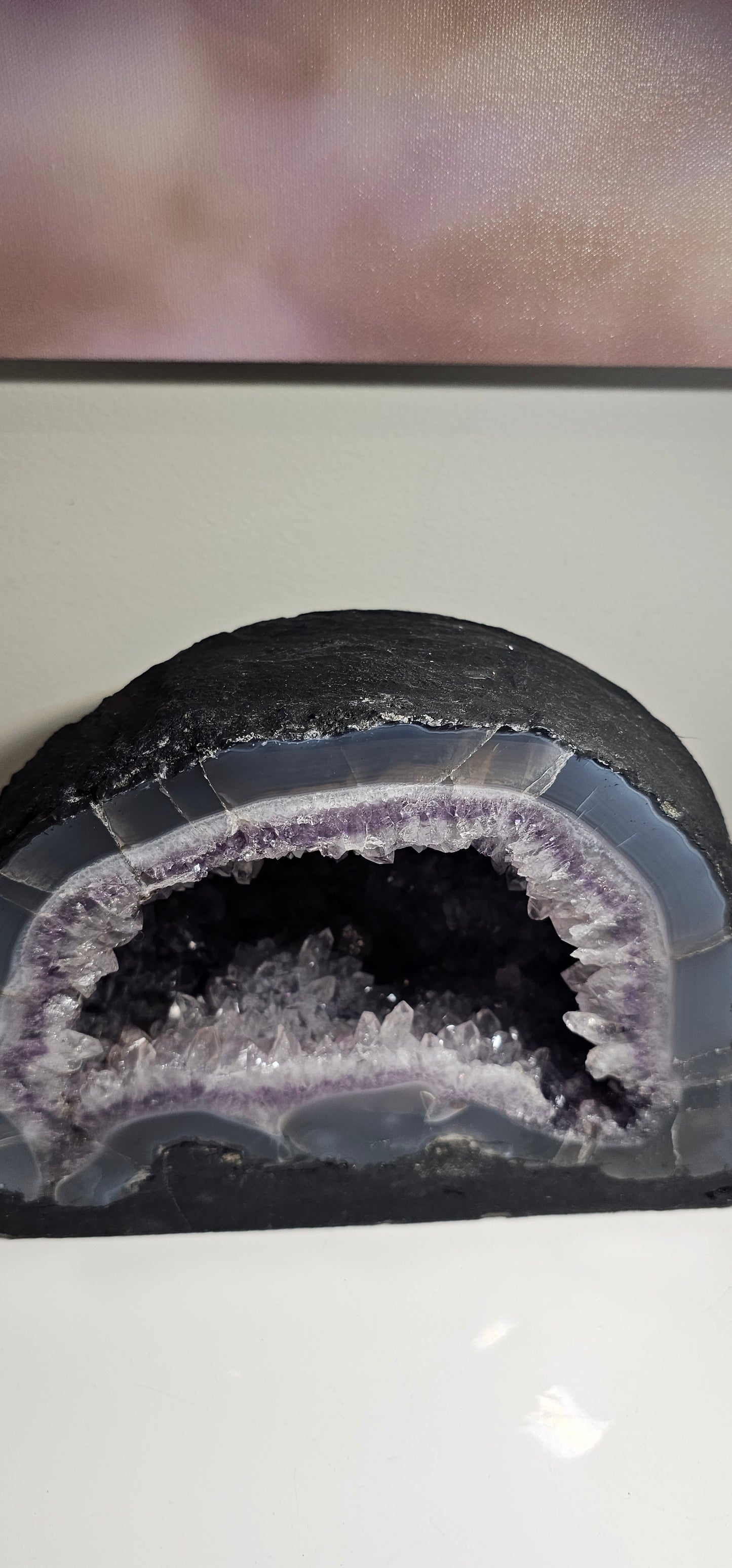 Amethyst Geode- Looks like a mystical cave