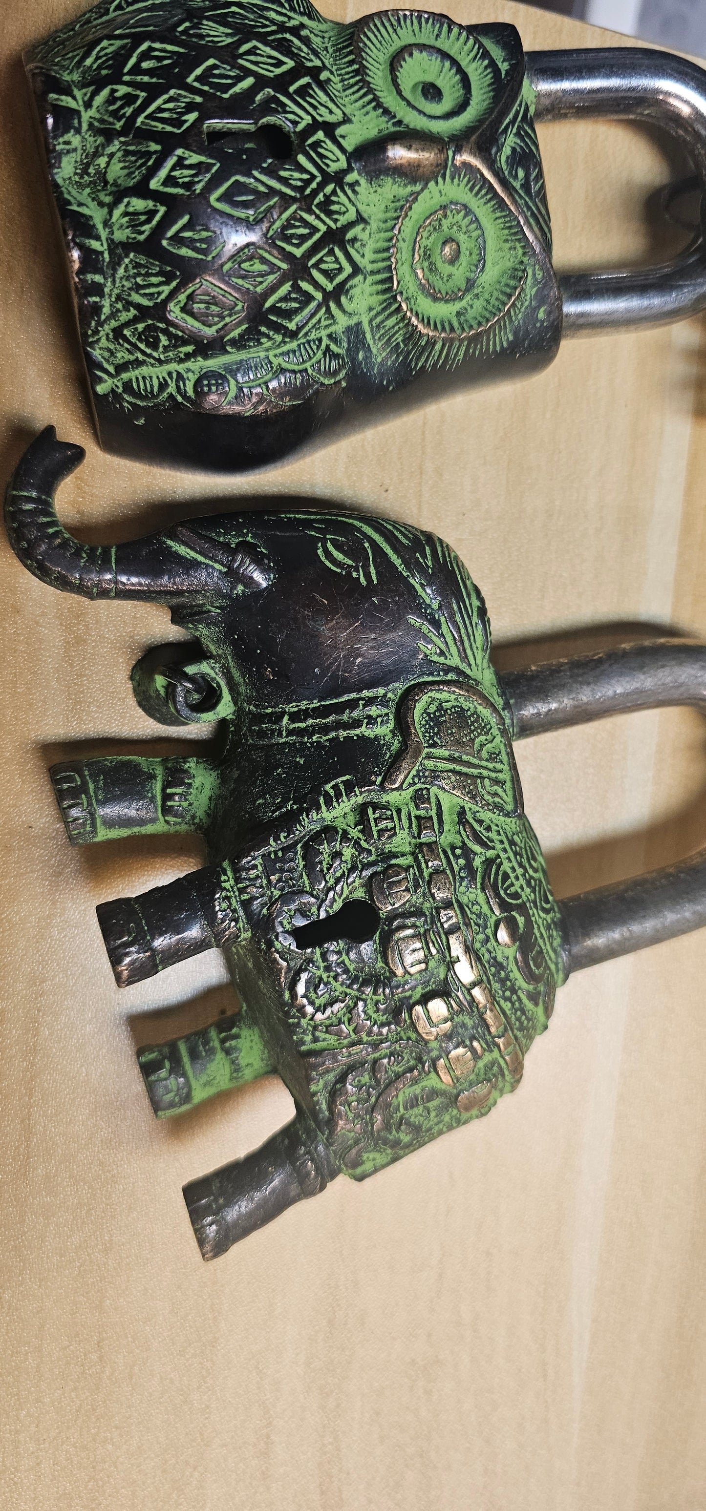 Tibetan Brass Locks with Keys