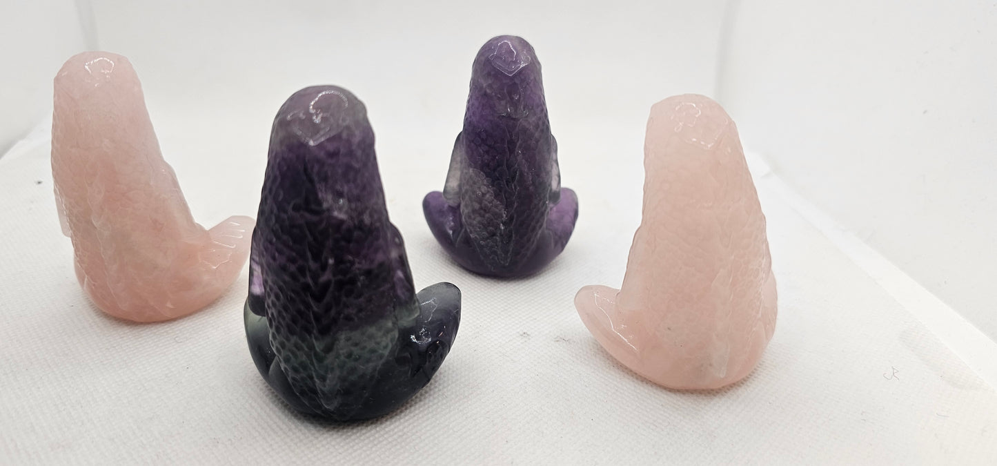 Pregnant Lady Stone Figurine