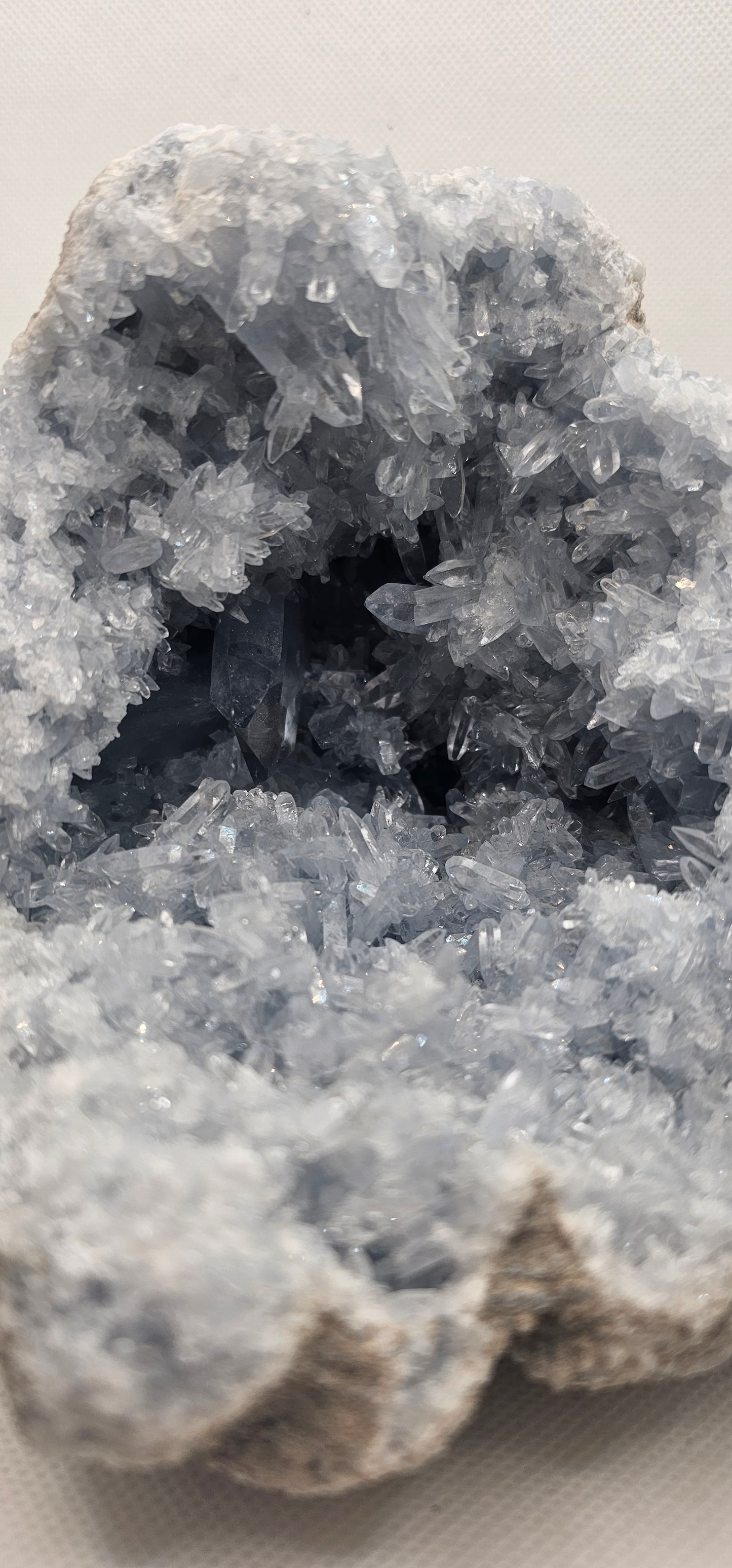 Celestine Museum Grade Stone Geode