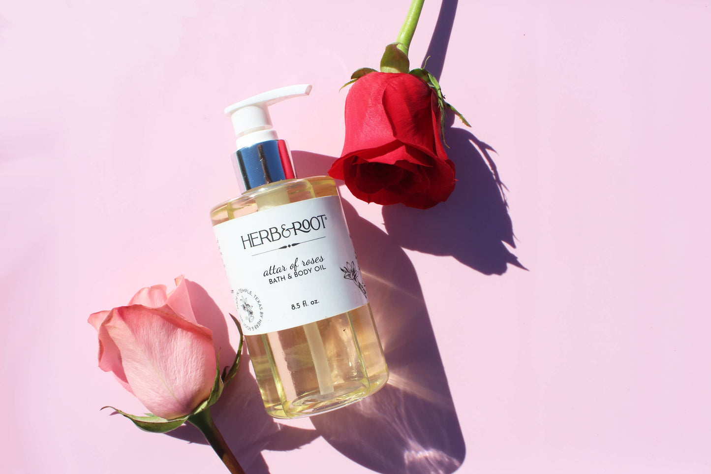 Attar of Roses Bath & Body Oil Rose and Sandalwood