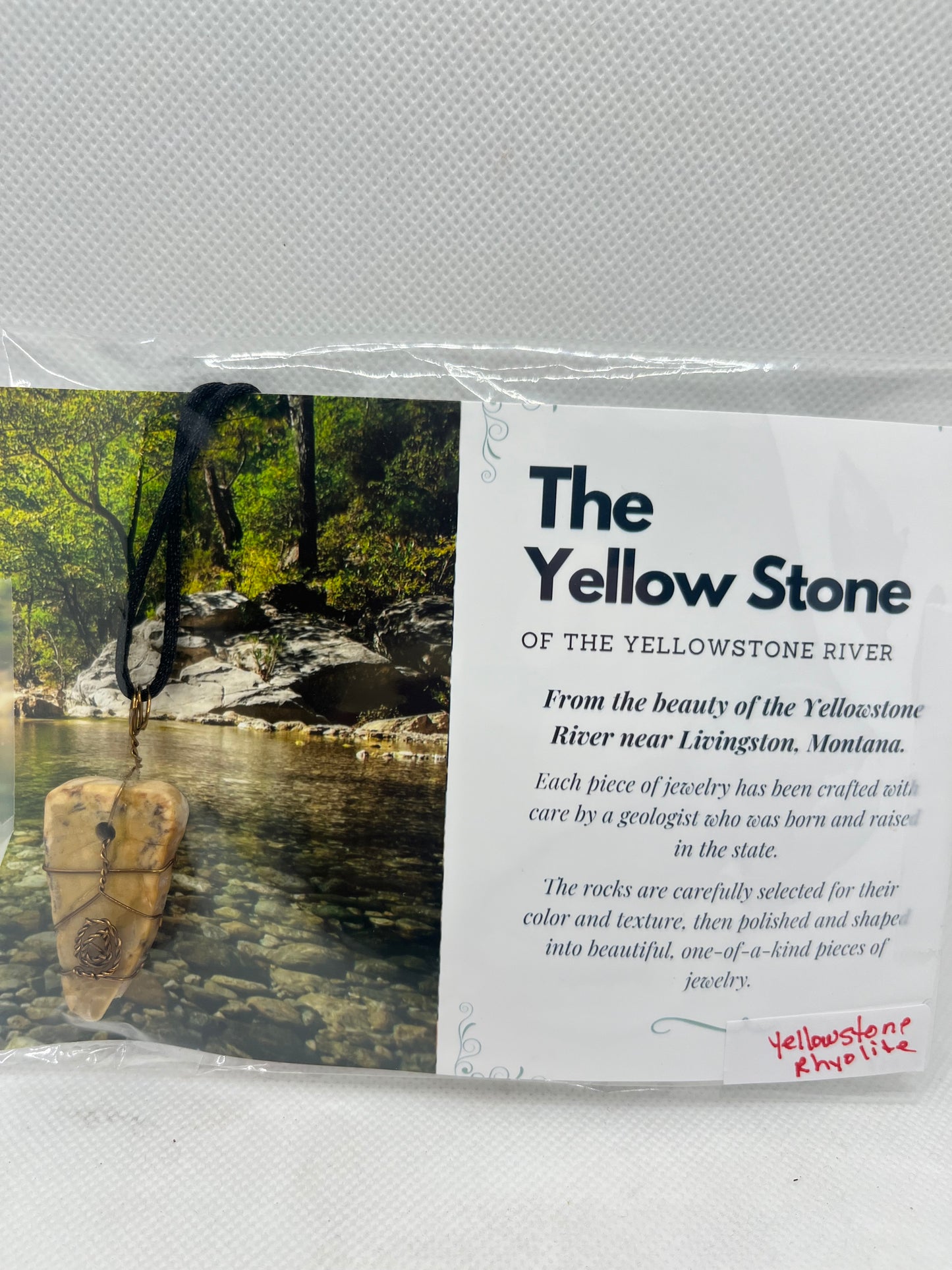 Jill Necklace Yellowstone Stones