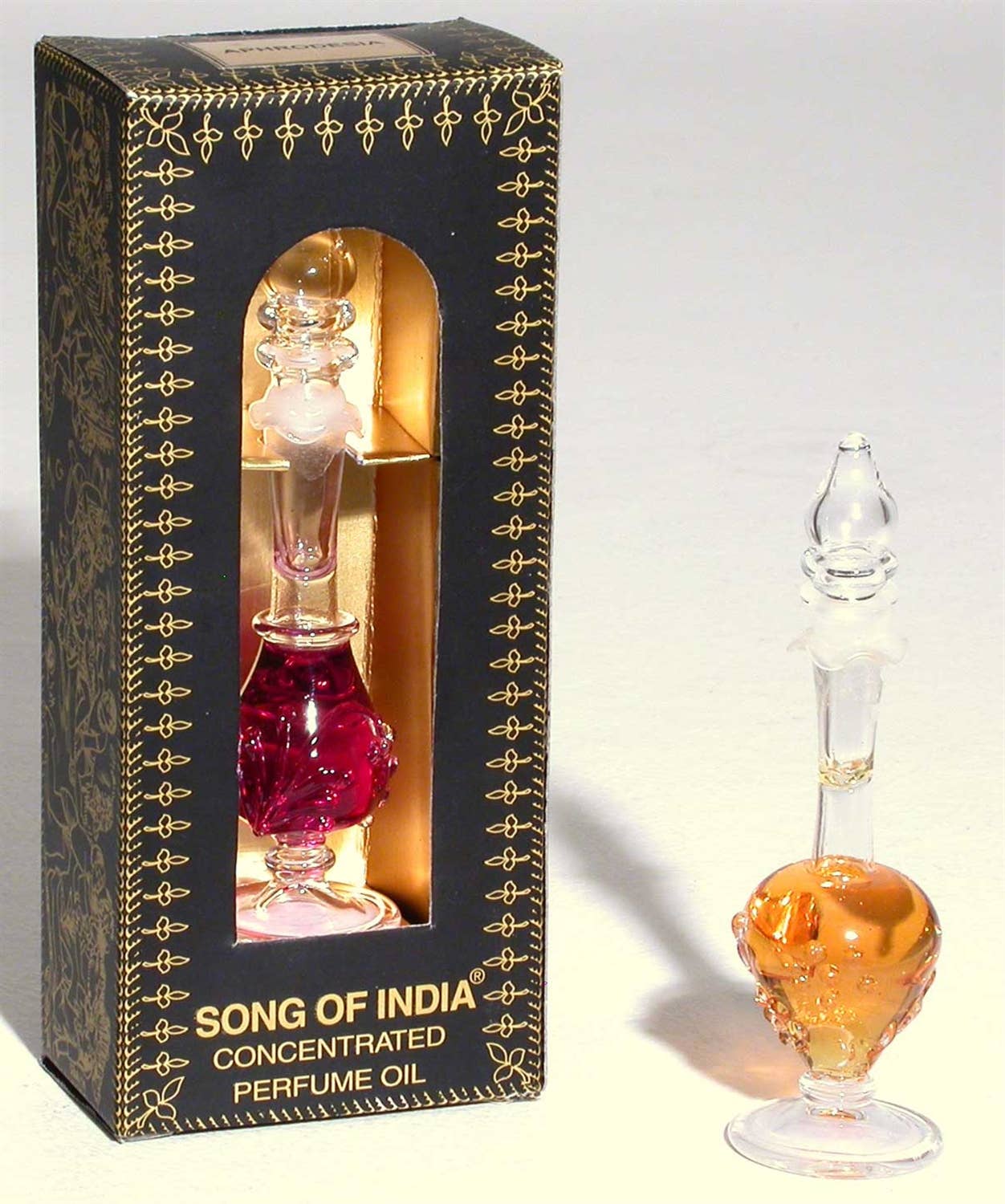 Kamasutra Perfume Oil - Fancy Handblown Glass Bottle: Kamasutra / 5ml