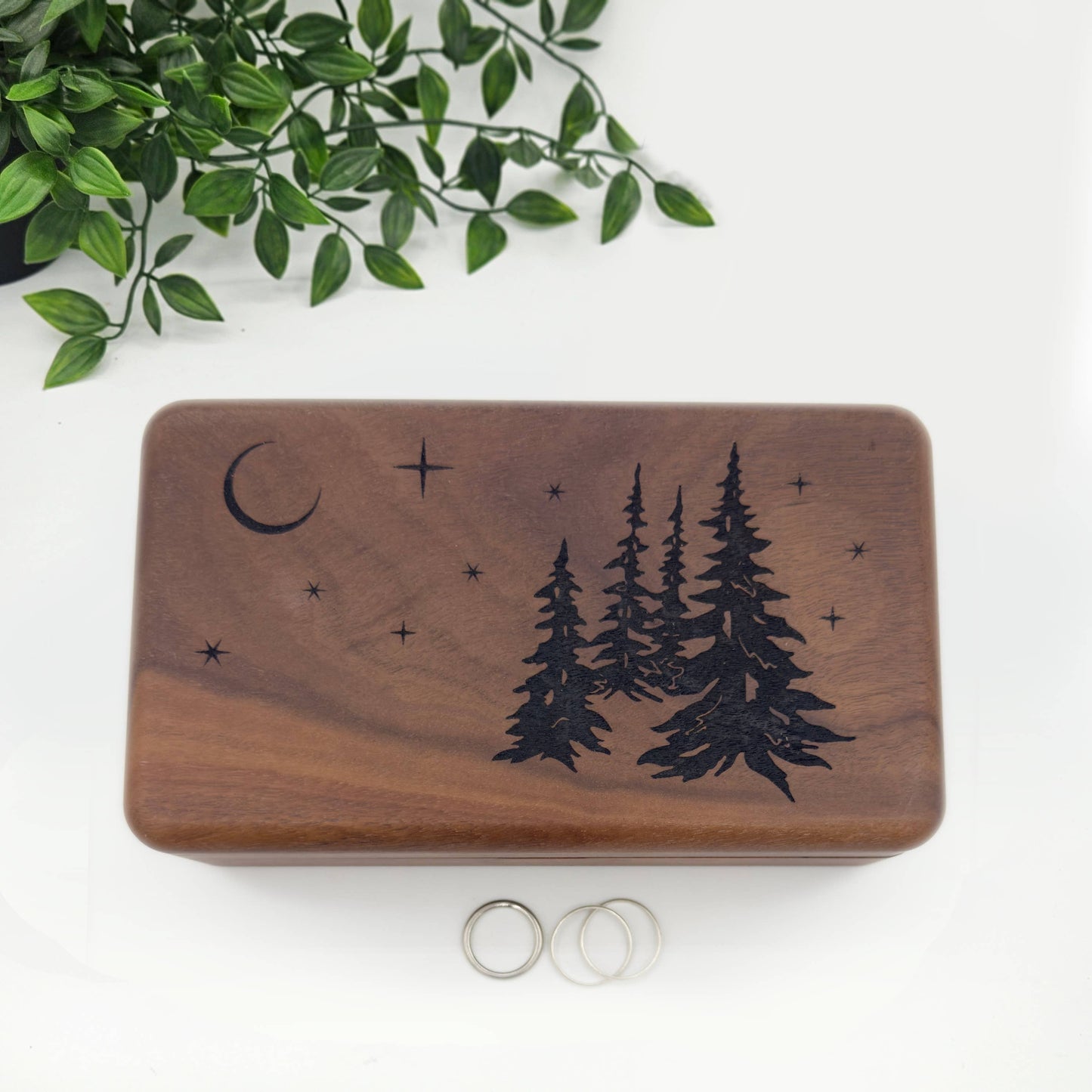 Walnut Wood Jewelry Boxes – Elegance in Every Detail: Rectangle