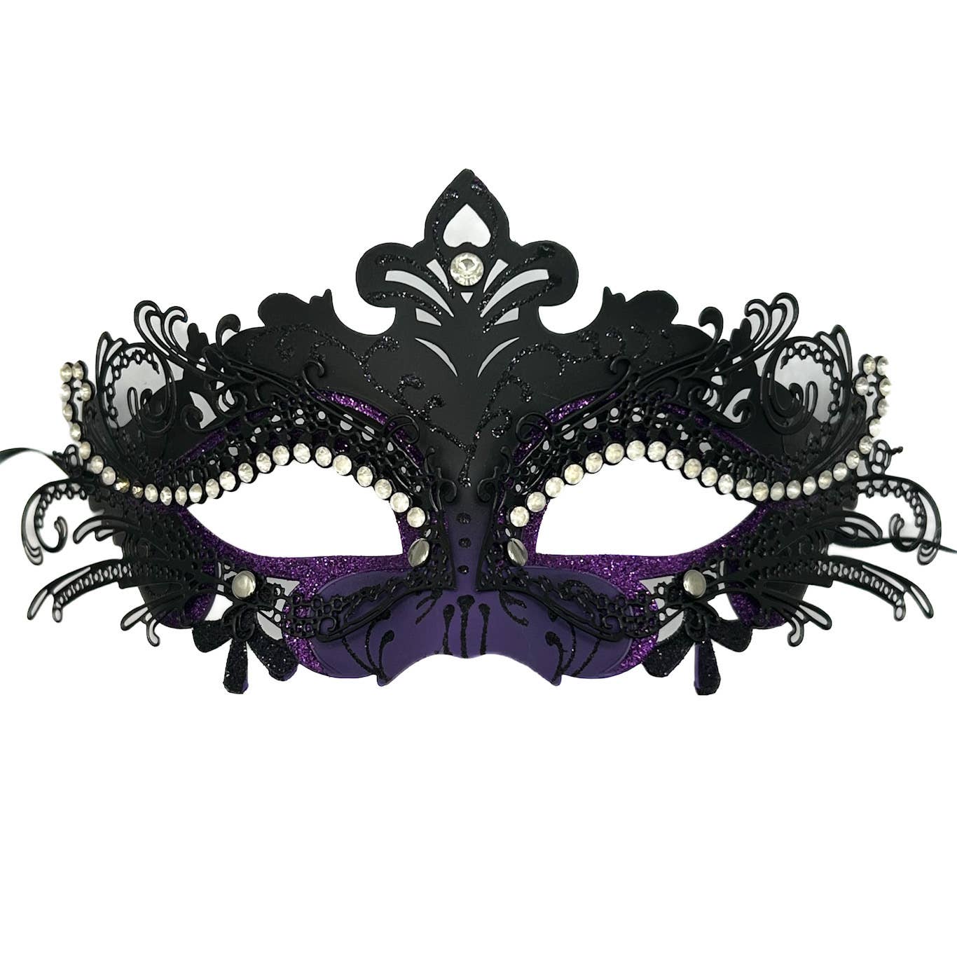 Venetian Style Mask with Crystals