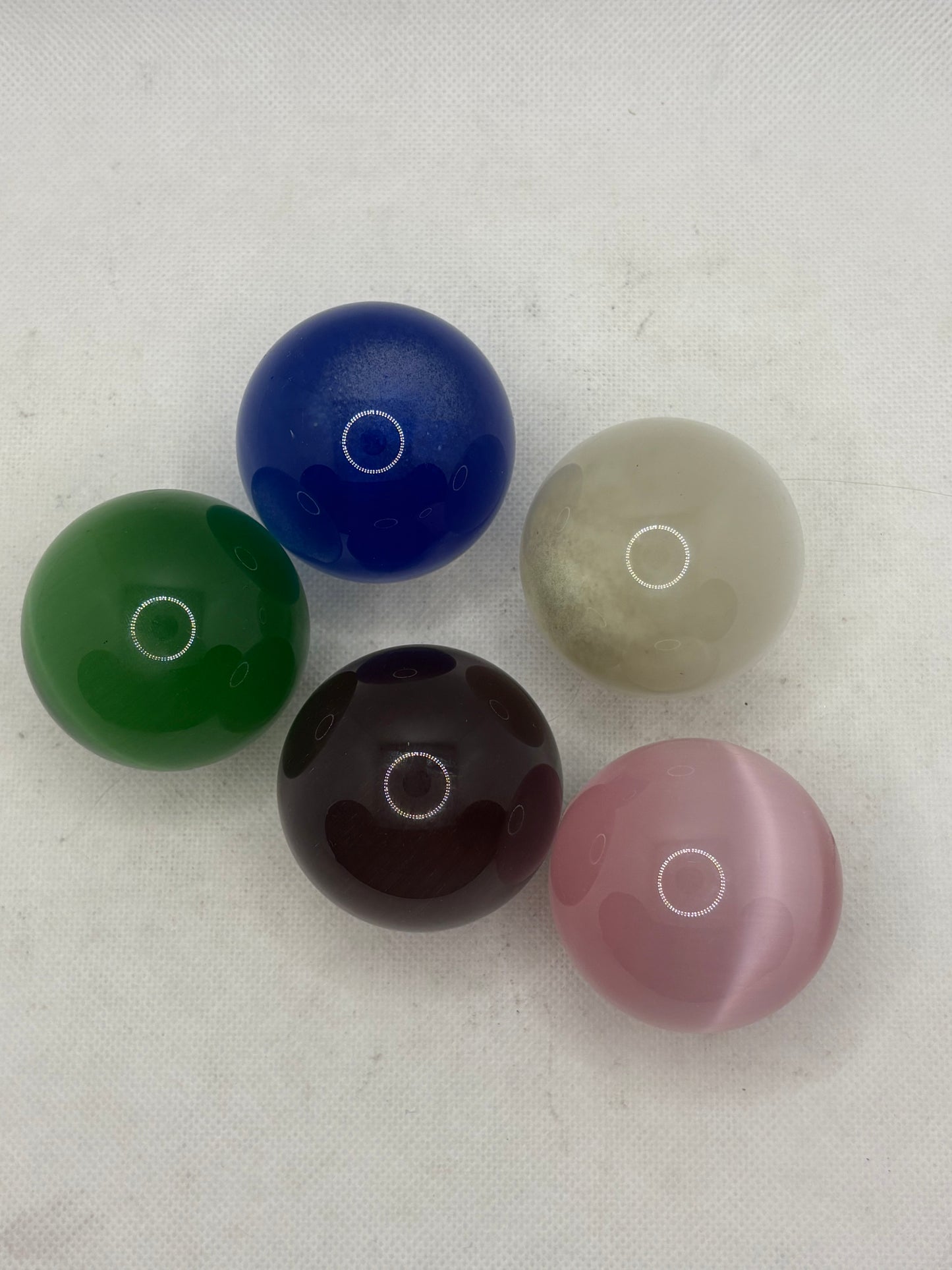 Glass Spheres Approx 2 Inches- various colors