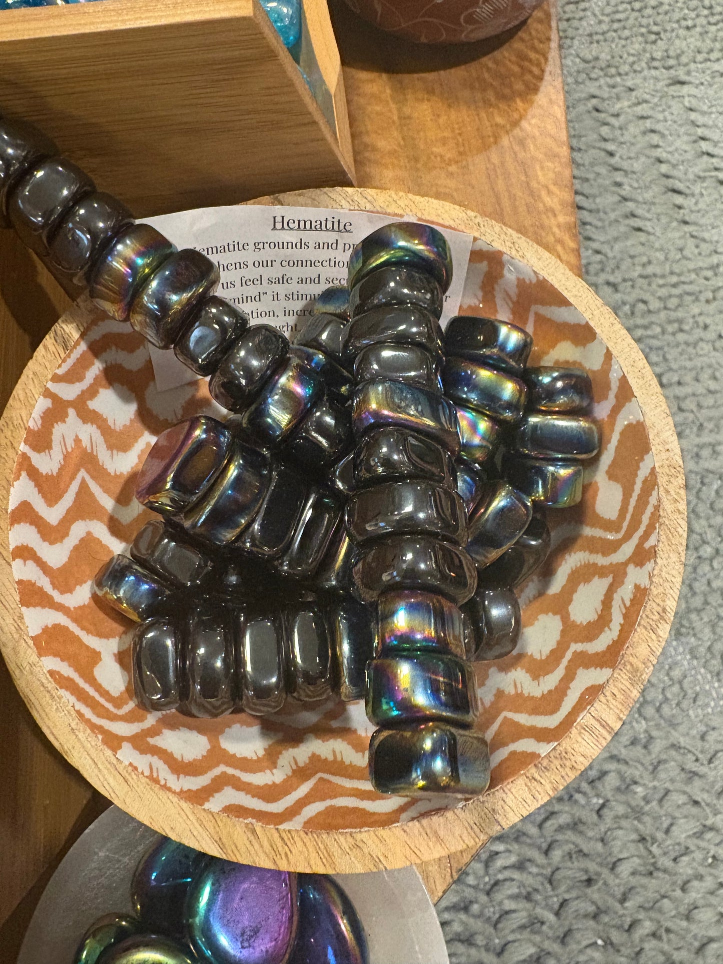 Magnetic Hematite Tumbled