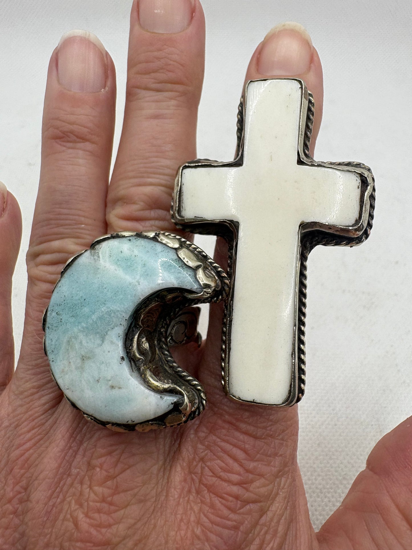 Chunky Ring Various Stones Shapes