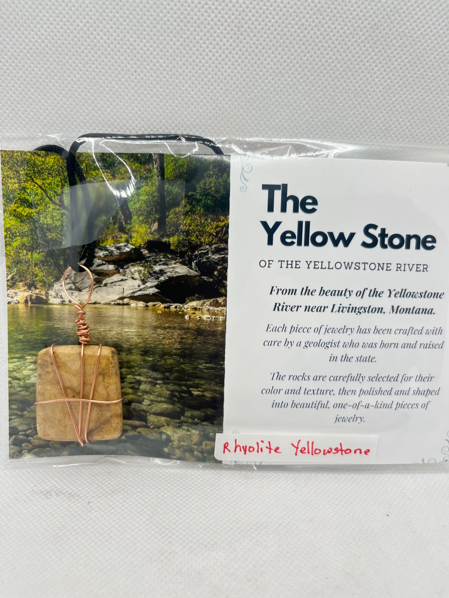 Jill Necklace Yellowstone Stones