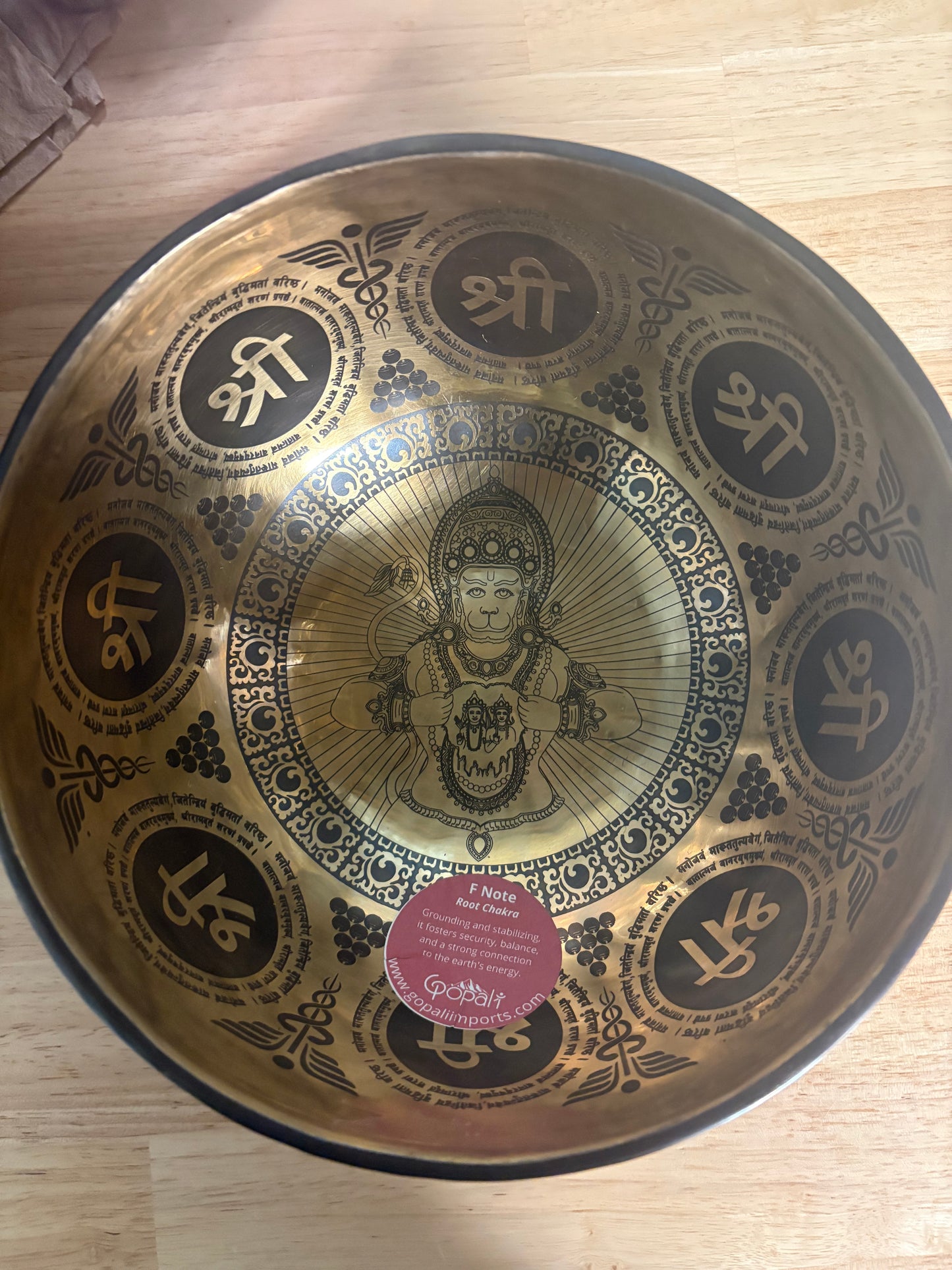 Tibetan Bowl 8.5" Fine Art