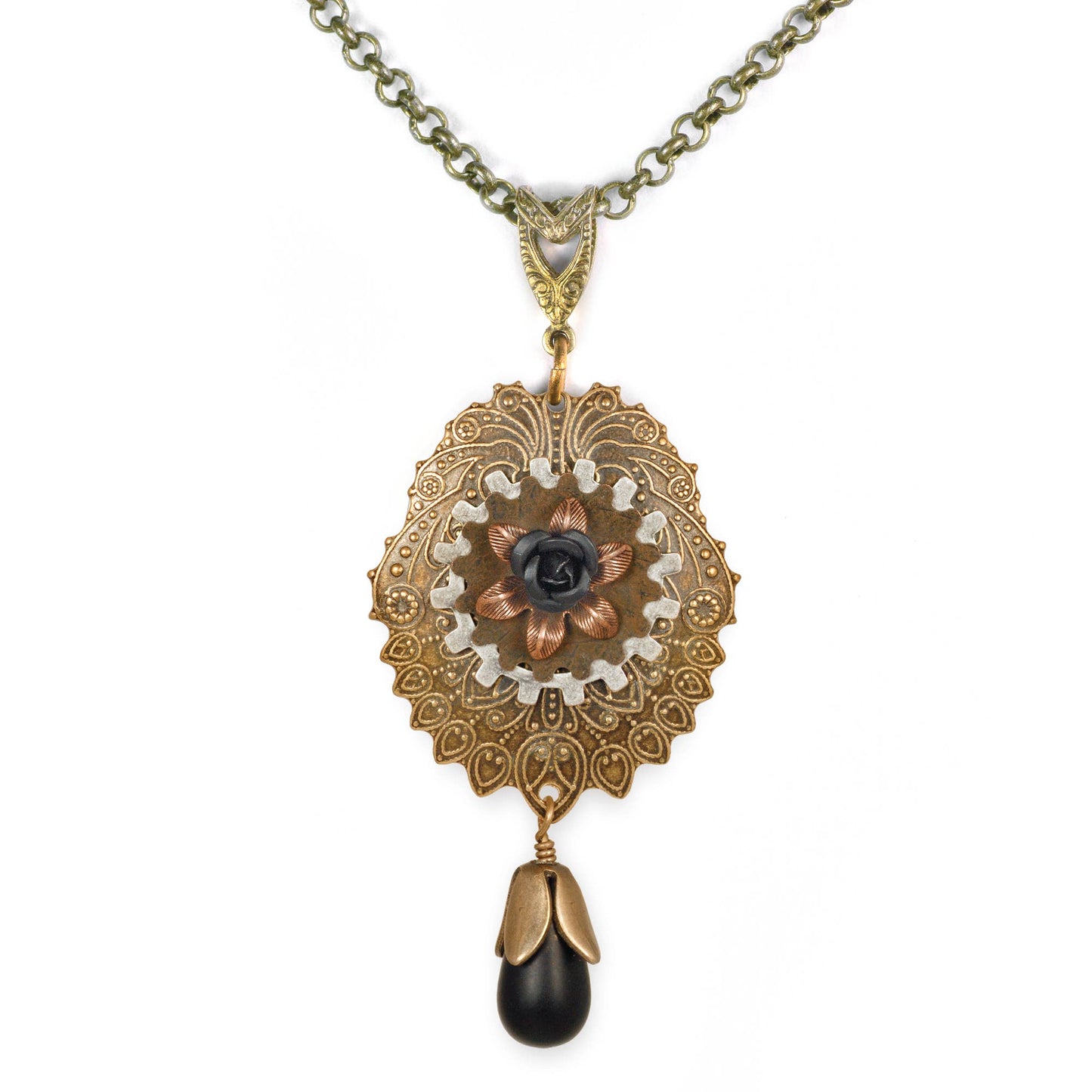 Steampunk: Eowyn Rohan Steampunk Necklace