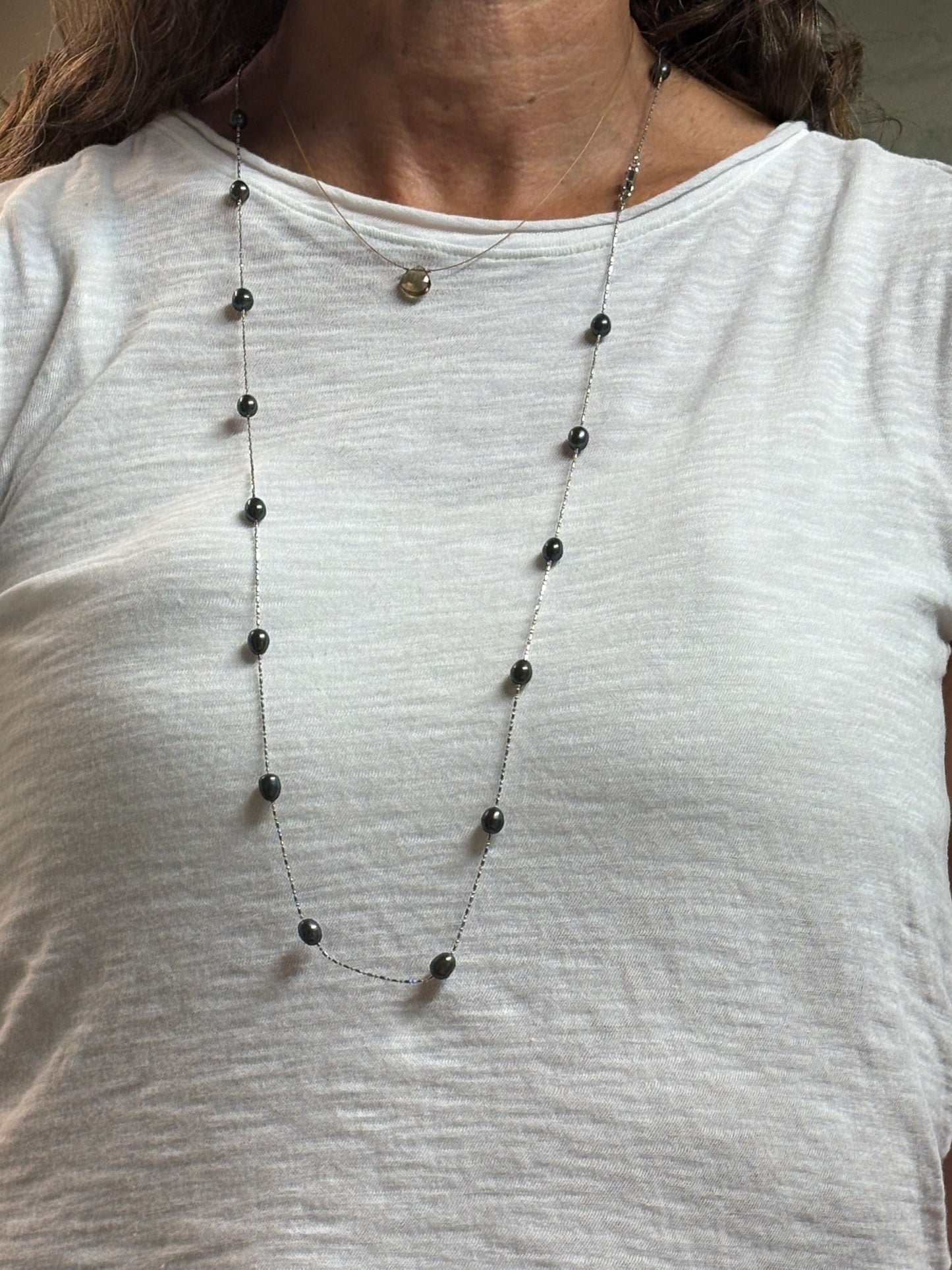 Peal Necklace 32"