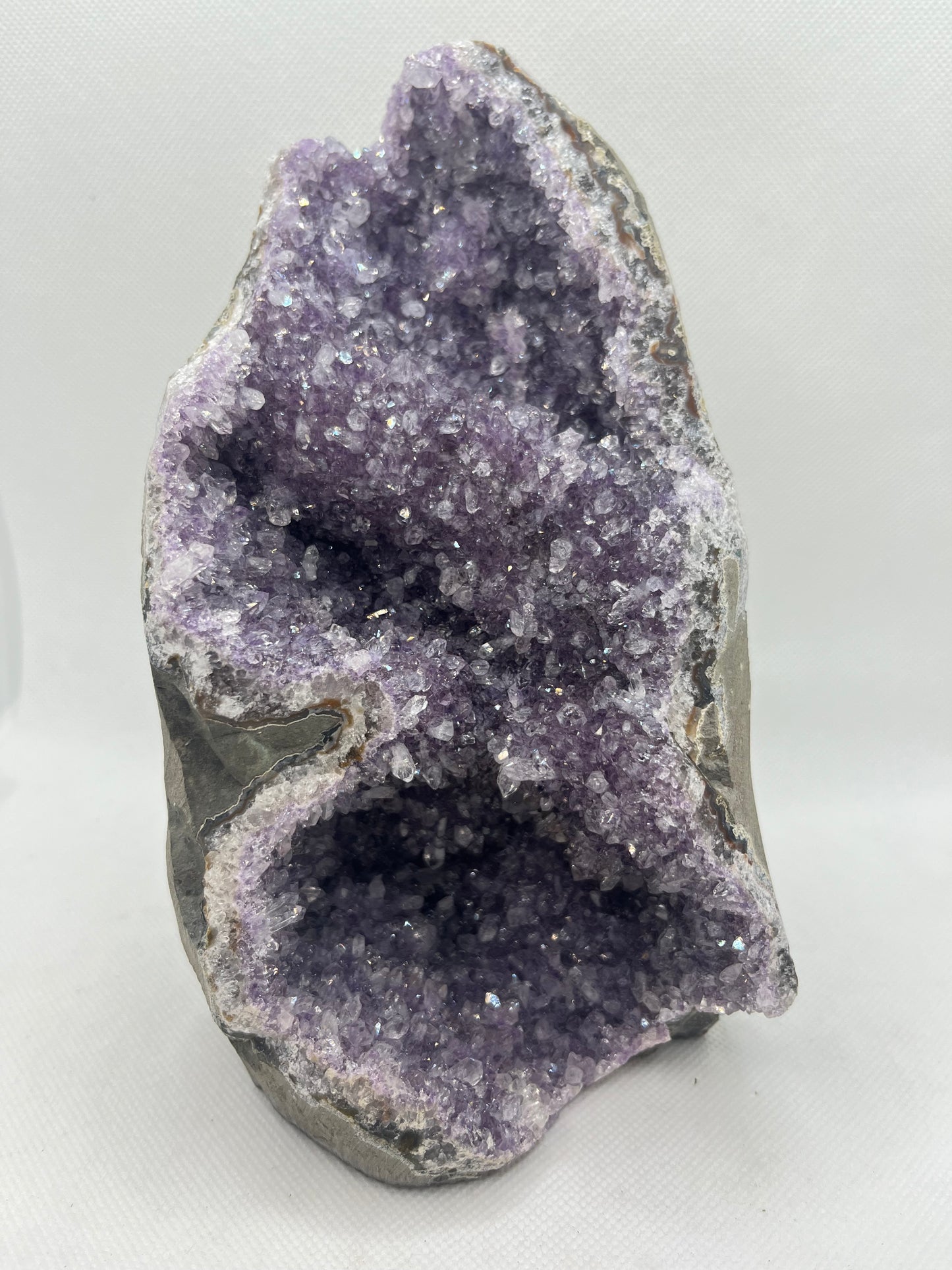 Amethyst Geode Cut Base