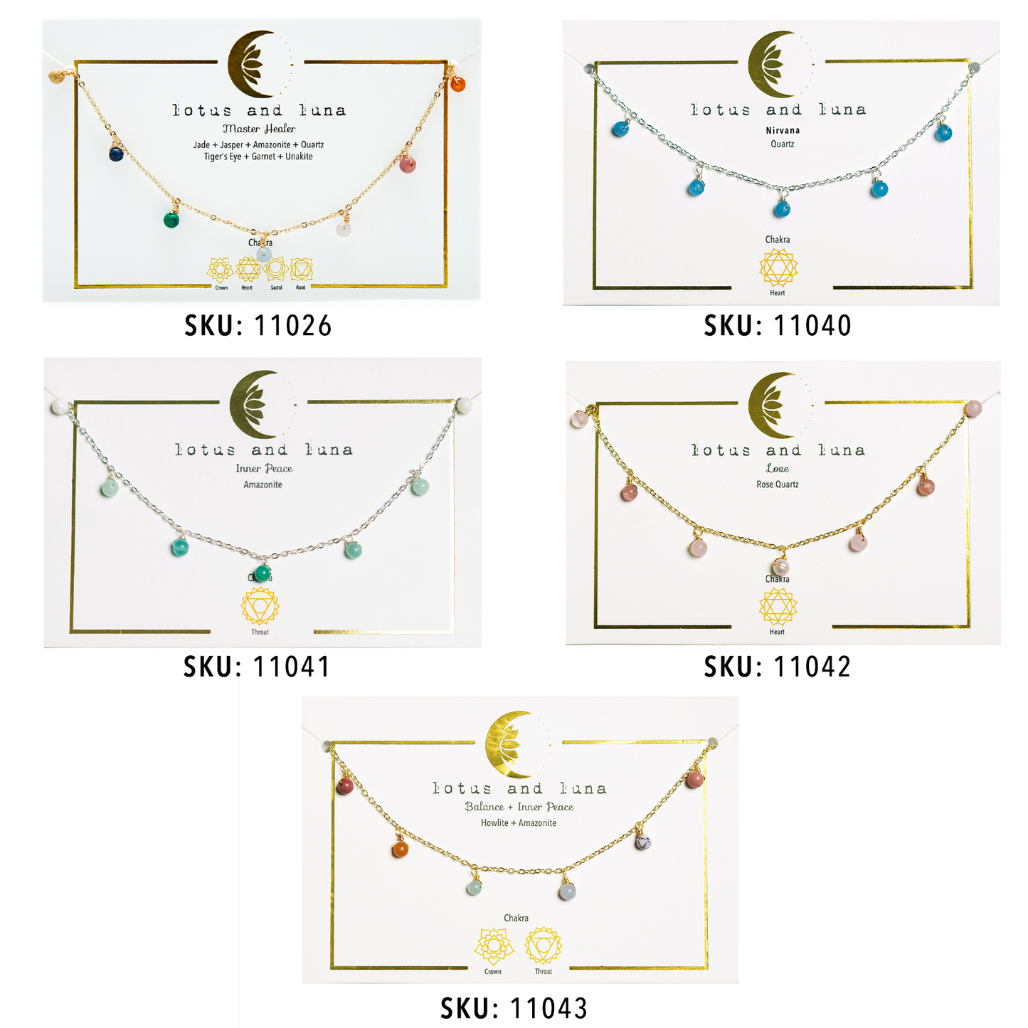 Dewdrop Necklace Assorted