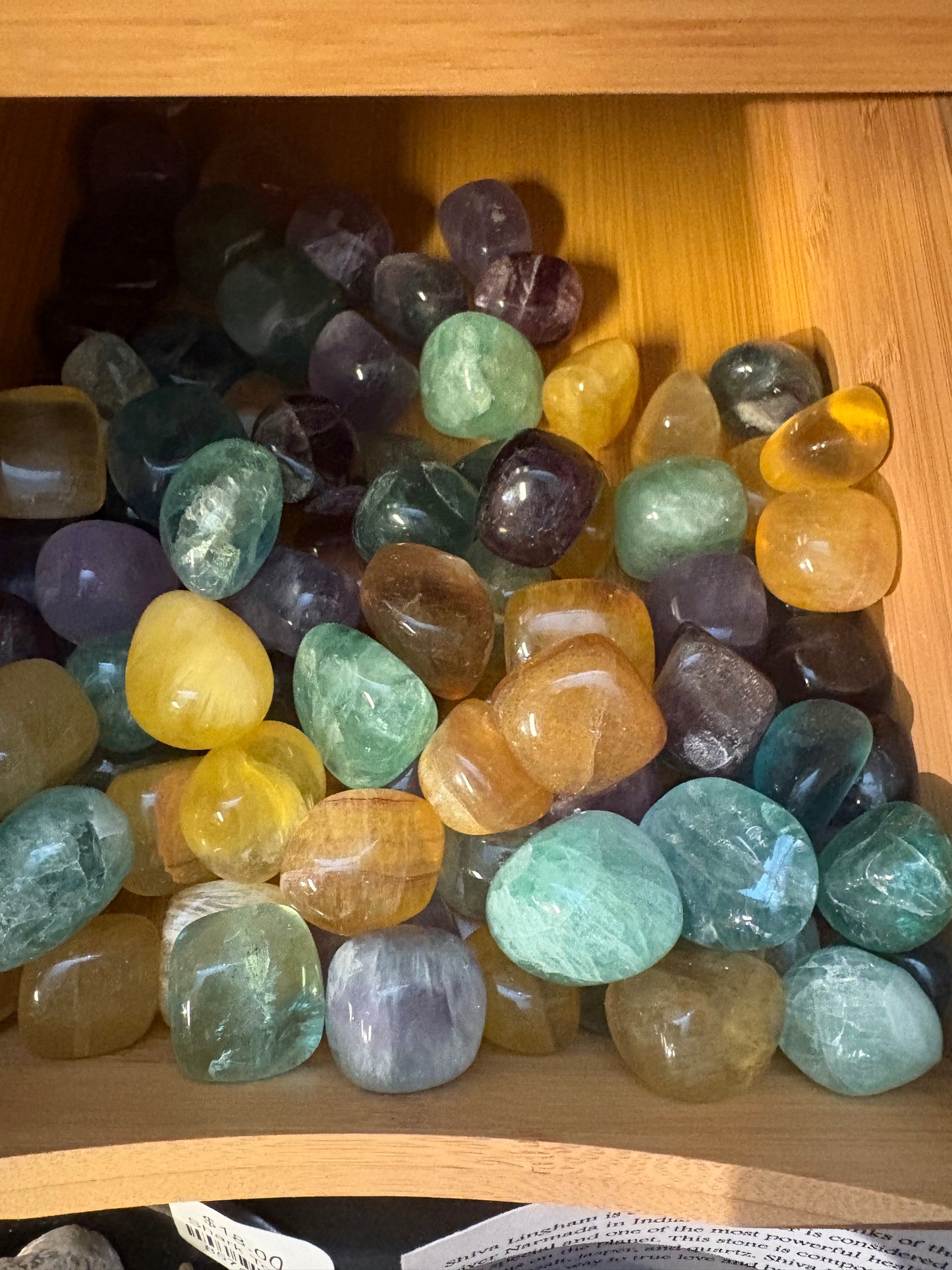 Flourite Rainbow Tumbled