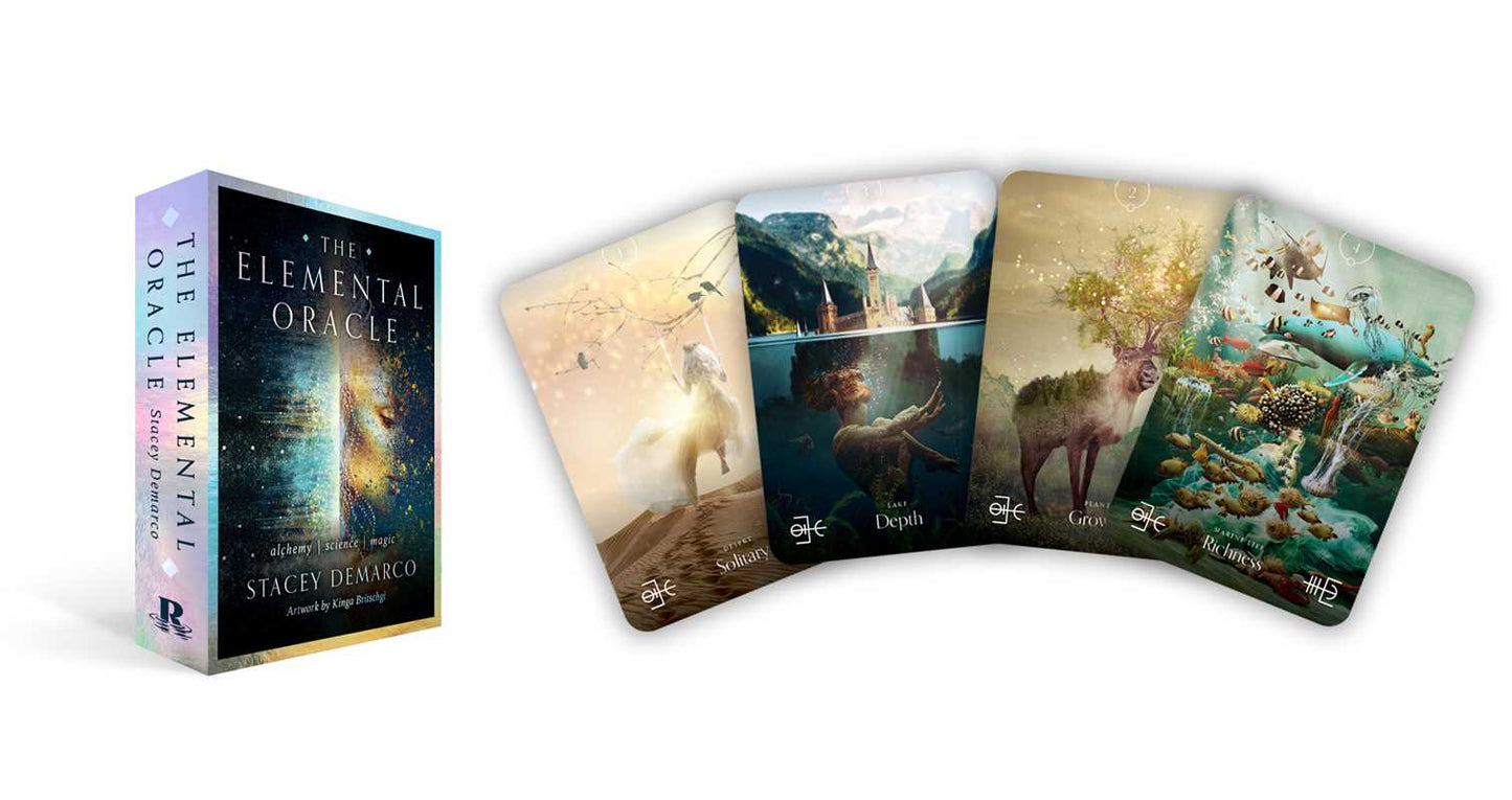 Elemental Oracle by Stacey Demarco: Flashcards; 180 pages / English