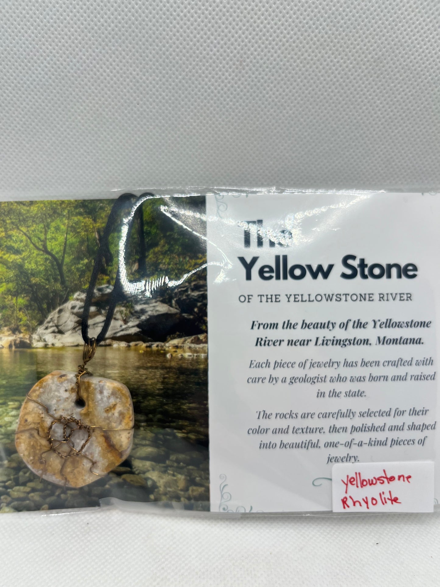 Jill Necklace Yellowstone Stones