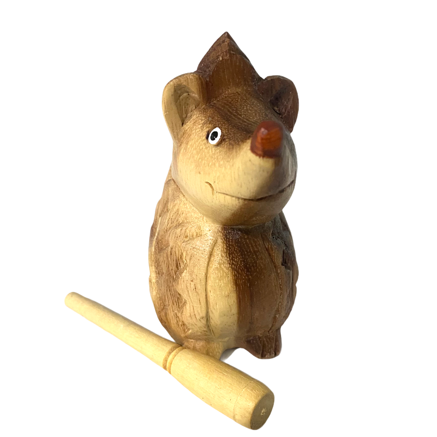 Wooden Musical Porcupine Percussion Instrument