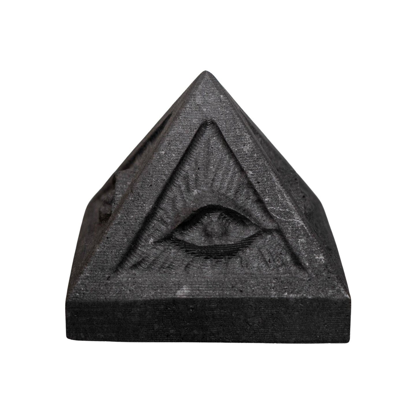 Shungite Evil Eye Pyramid.