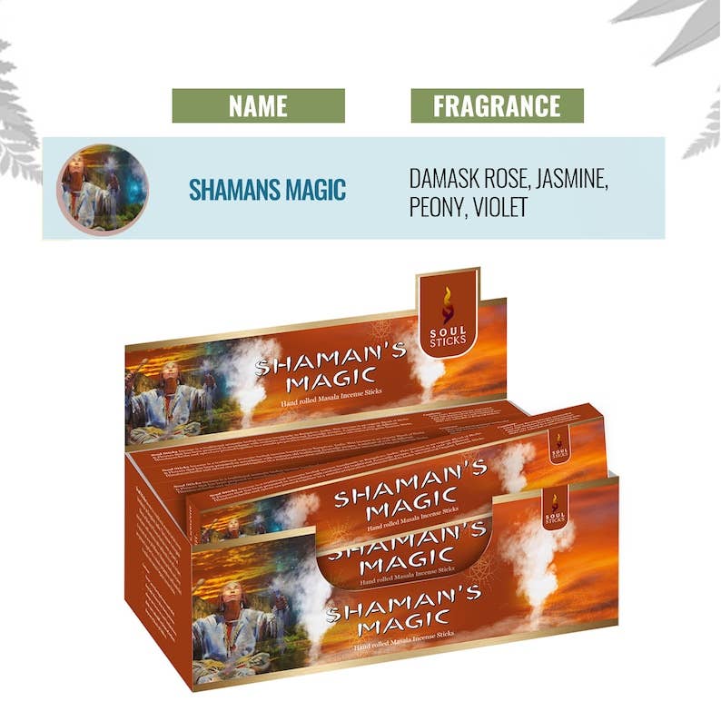 Soul Sticks - Shaman's Magic Masala Incense Sticks